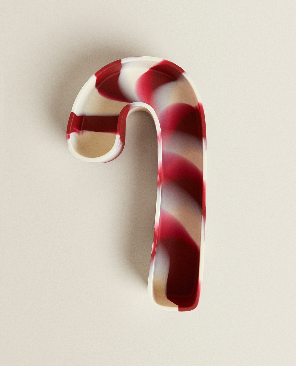 CANDY CANE PLATE