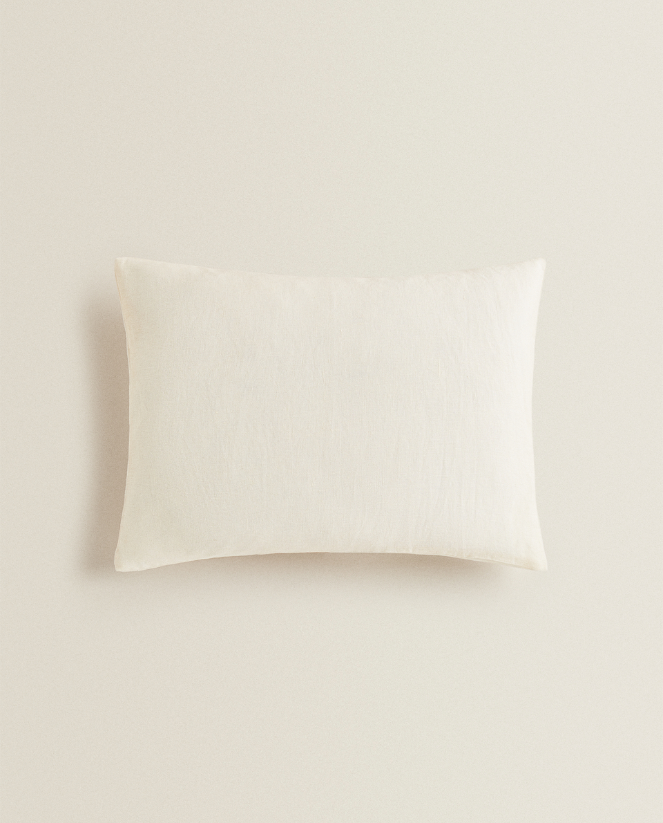 WASHED LINEN CUSHION COVER