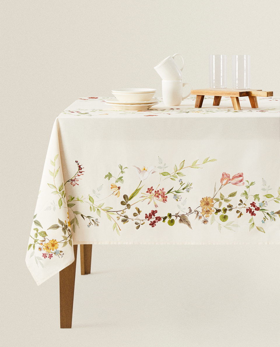テーブルクロス Zara Home 新作コレクション テーブルクロス Zara Home 新作コレクション