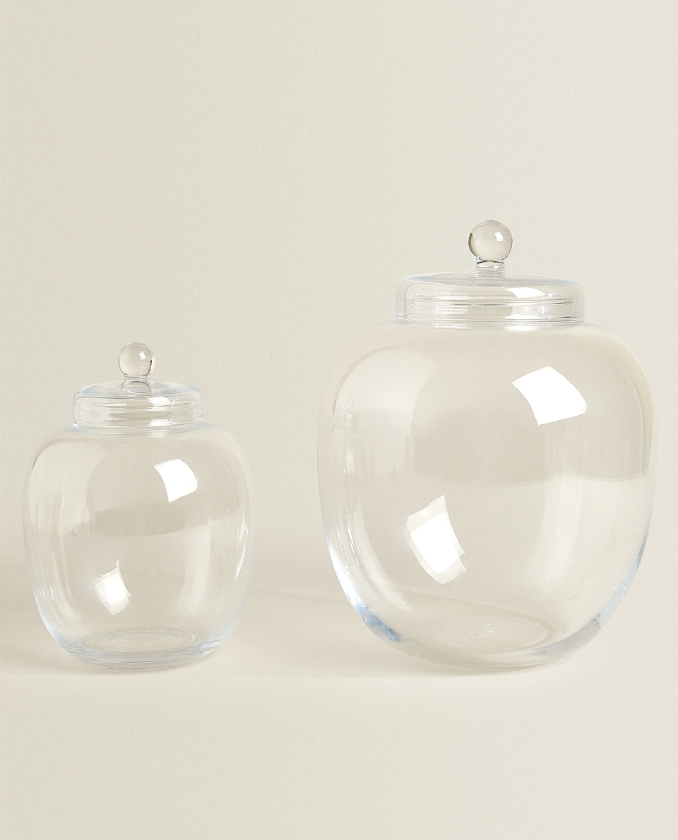 100% crystal jar