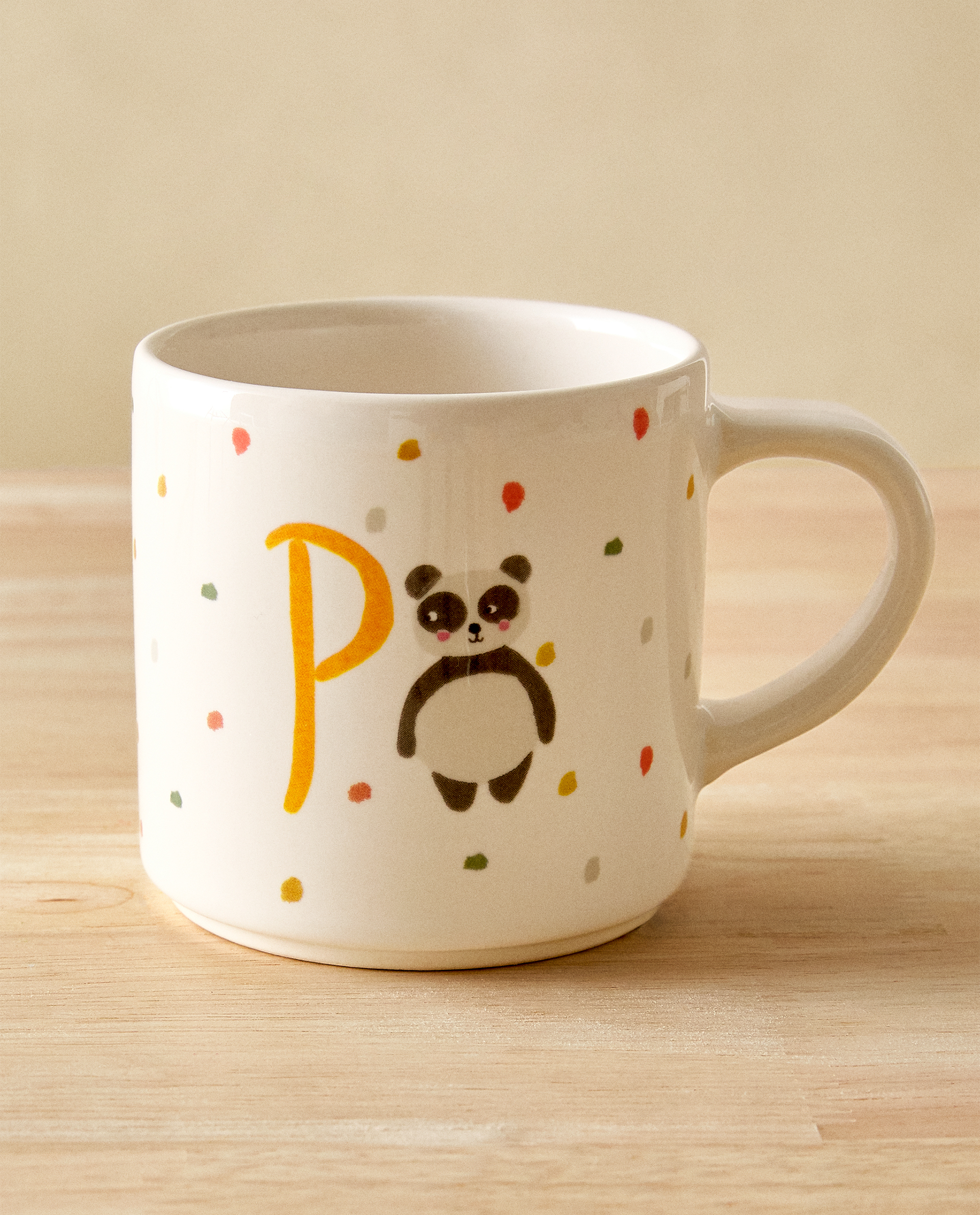 Letter P Mug Mealtime Kids Zara Home Malta
