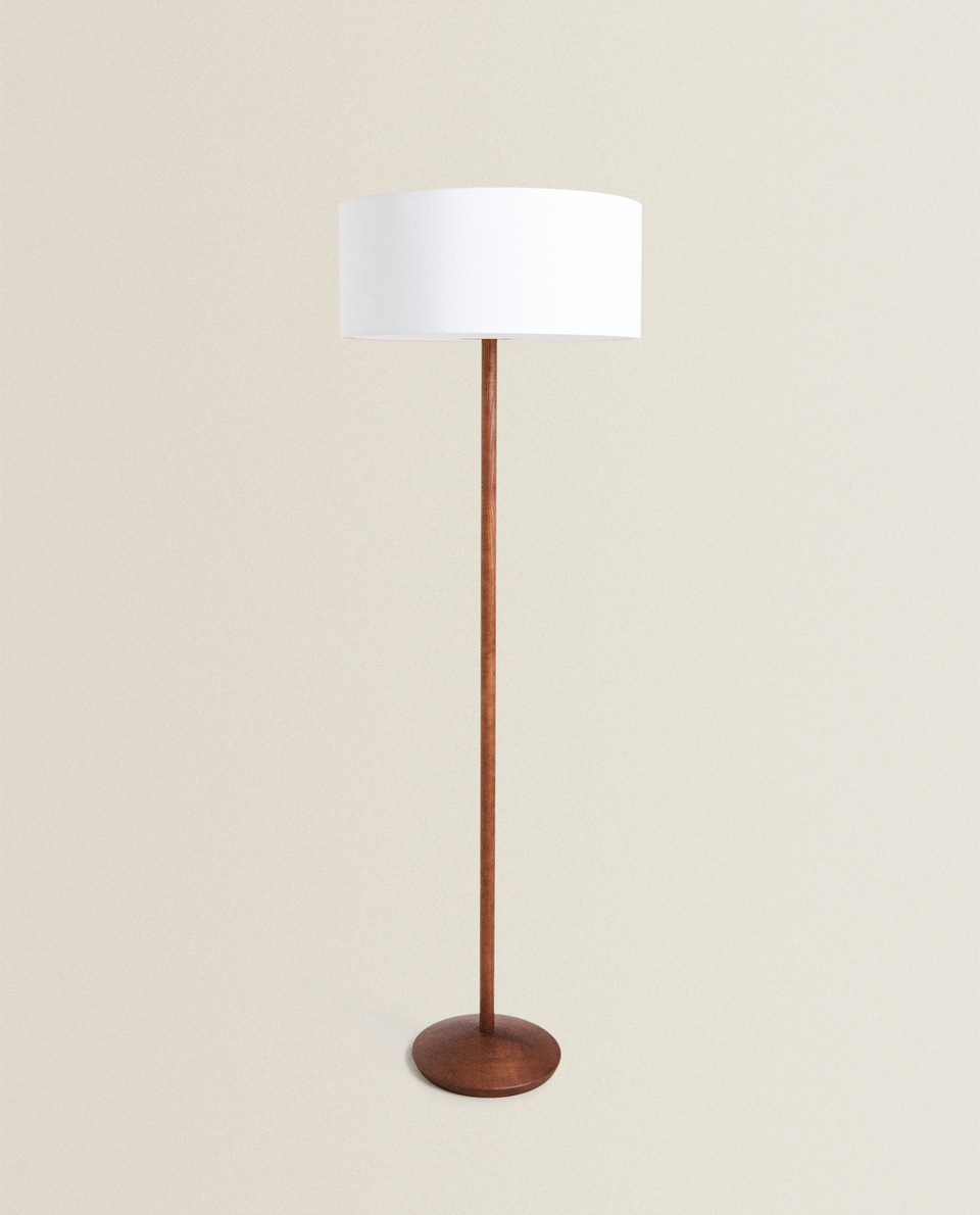 zara home floor lamp