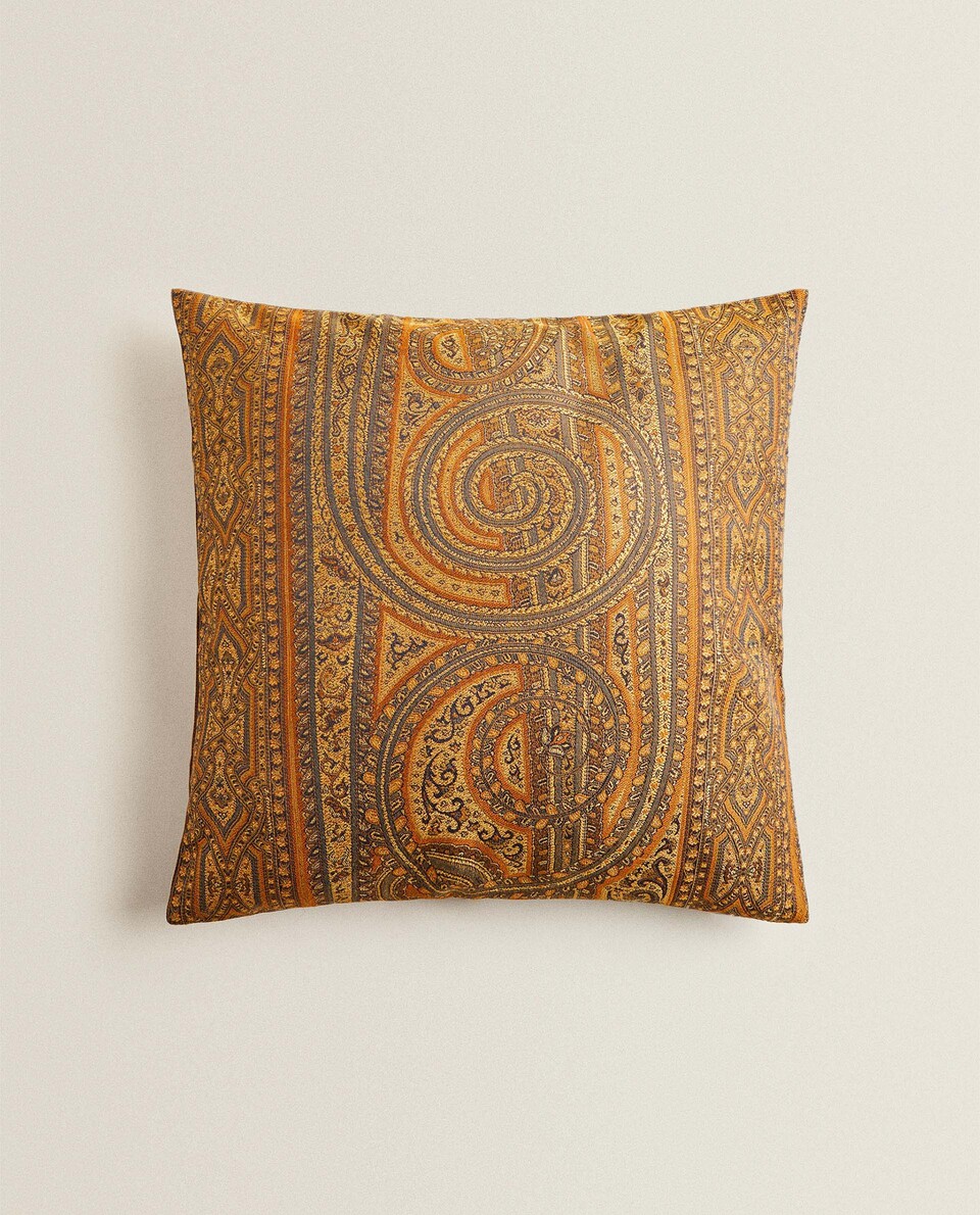 PAISLEY THROW PILLOW COVER