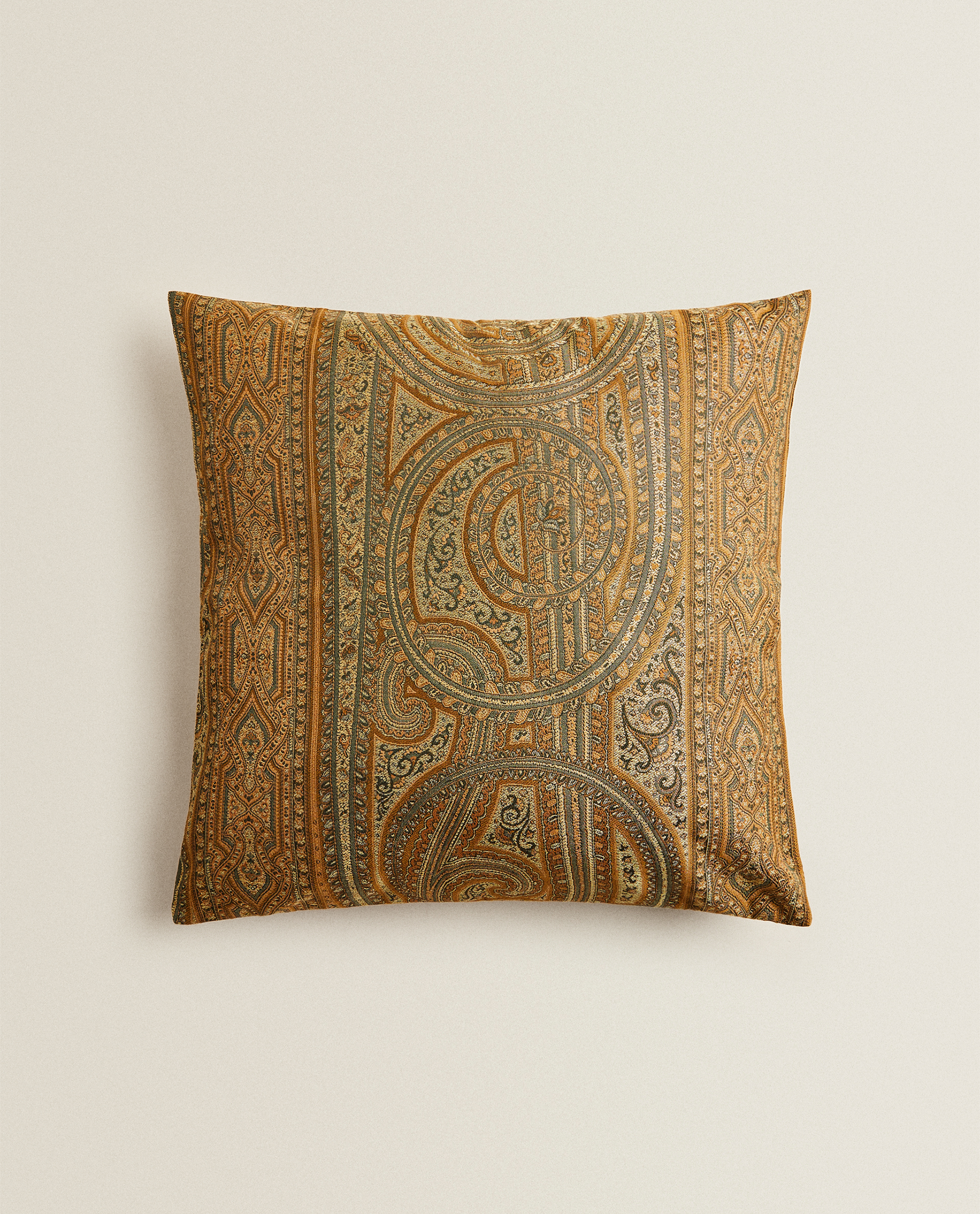 paisley throw pillows