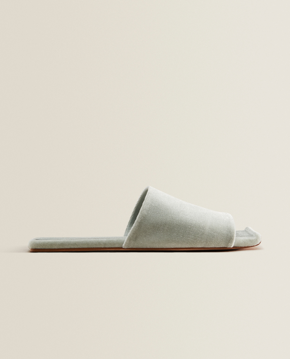 Zara chaussons femme clearance