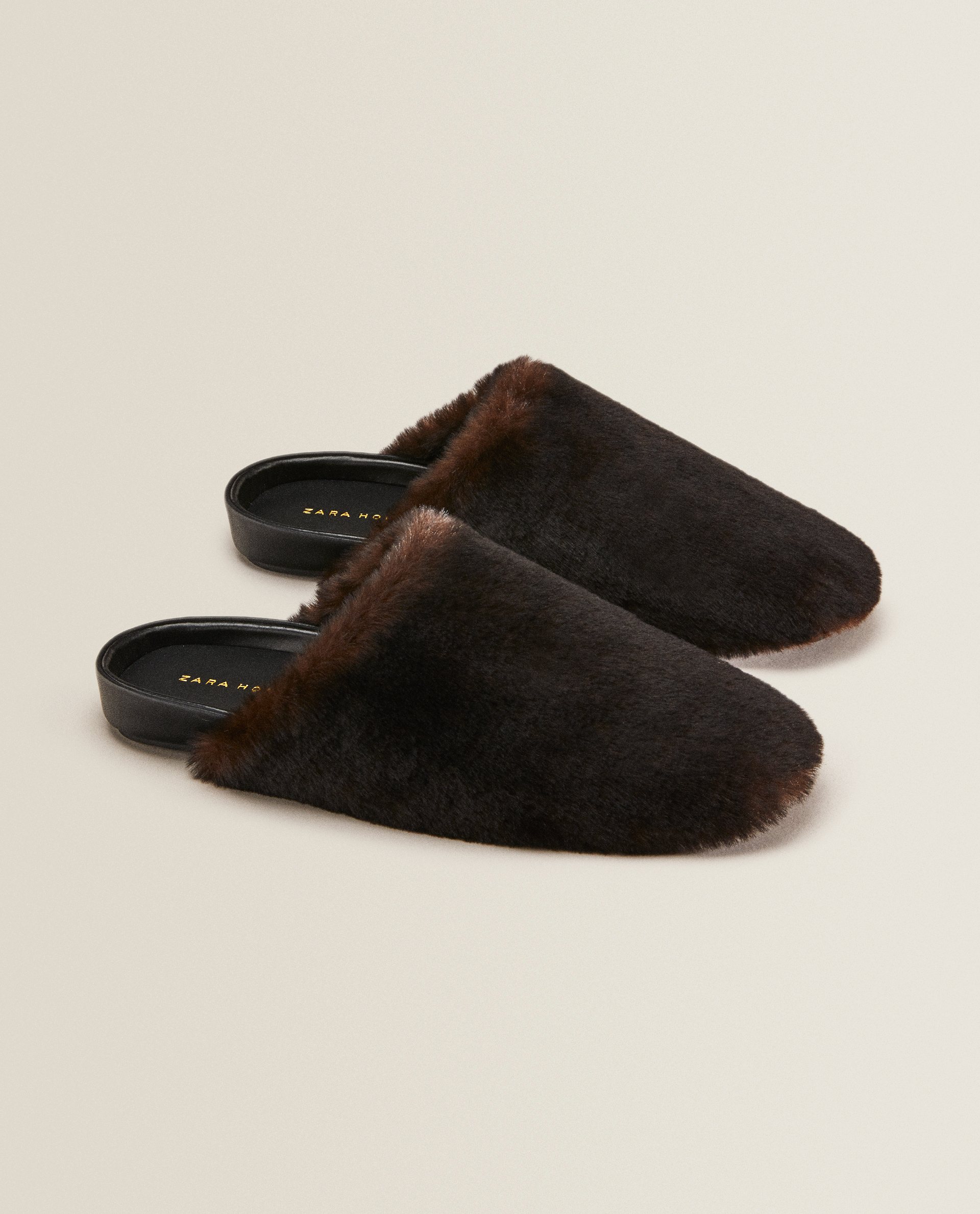 Mule fourrure zara clearance