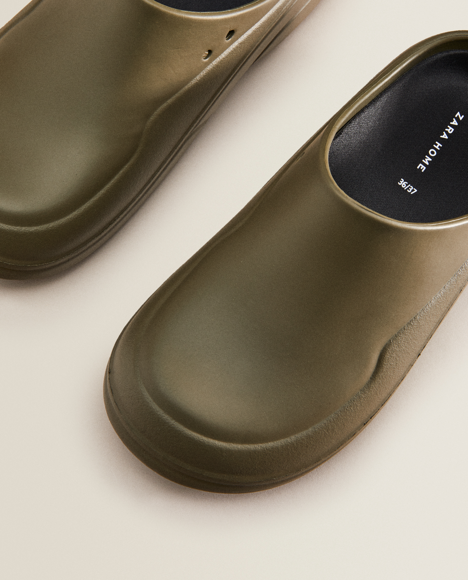 Zara rubber clogs Clearance