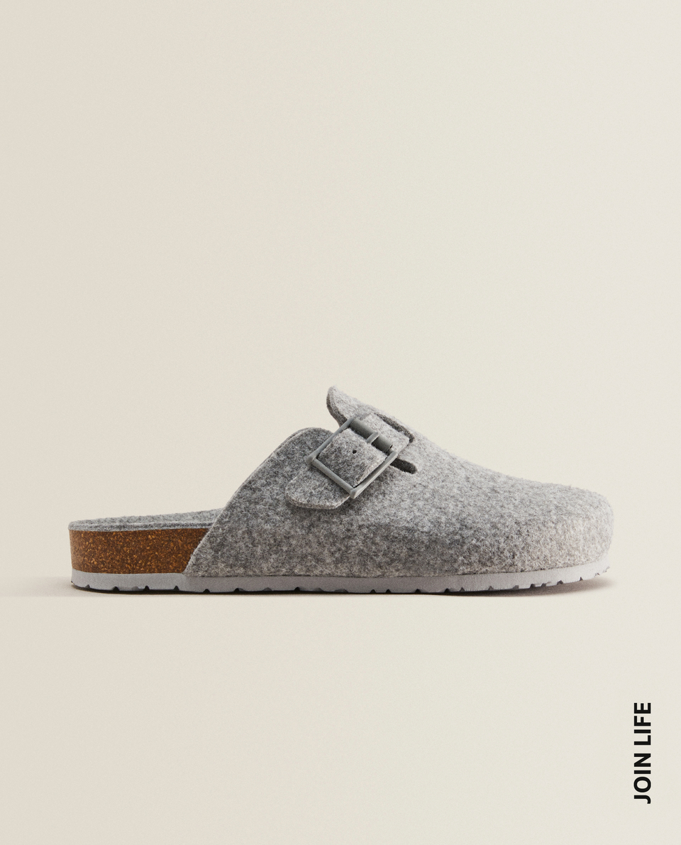 Chinelos de quarto homem zara Outlet