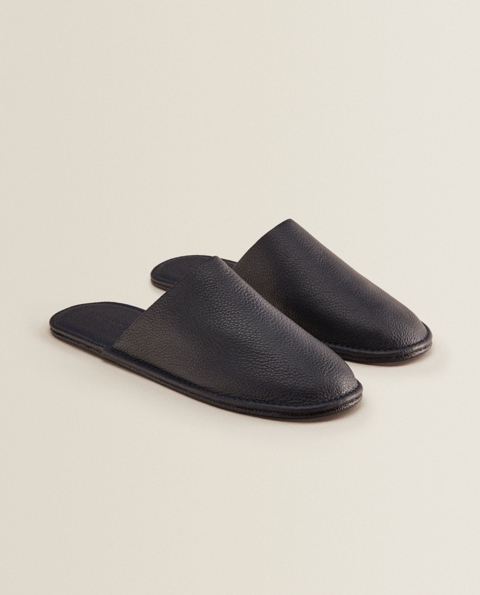leather slipper