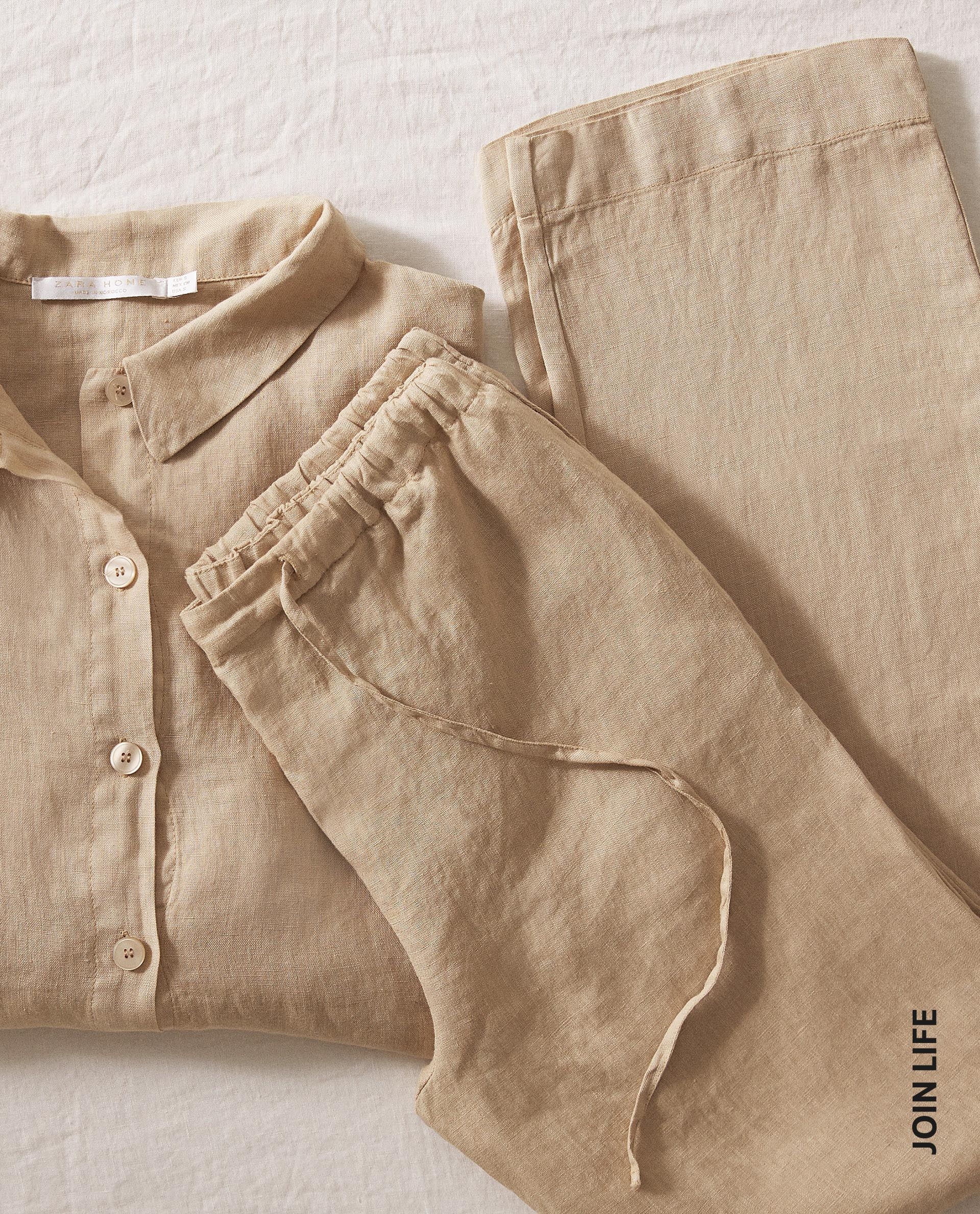 Zara linen pyjamas clearance
