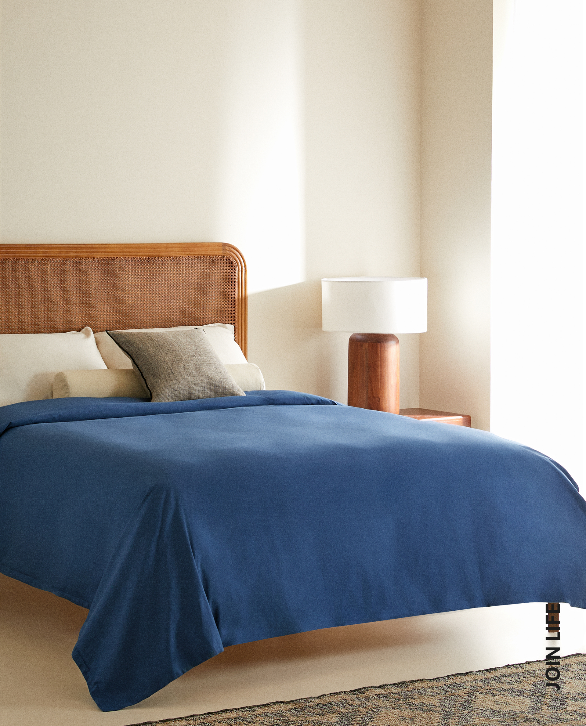 كثافة 180 خيطا شرشف تحتاني من قطن بركال Basic Sheets أغطية السرير غرف نوم زارا هوم