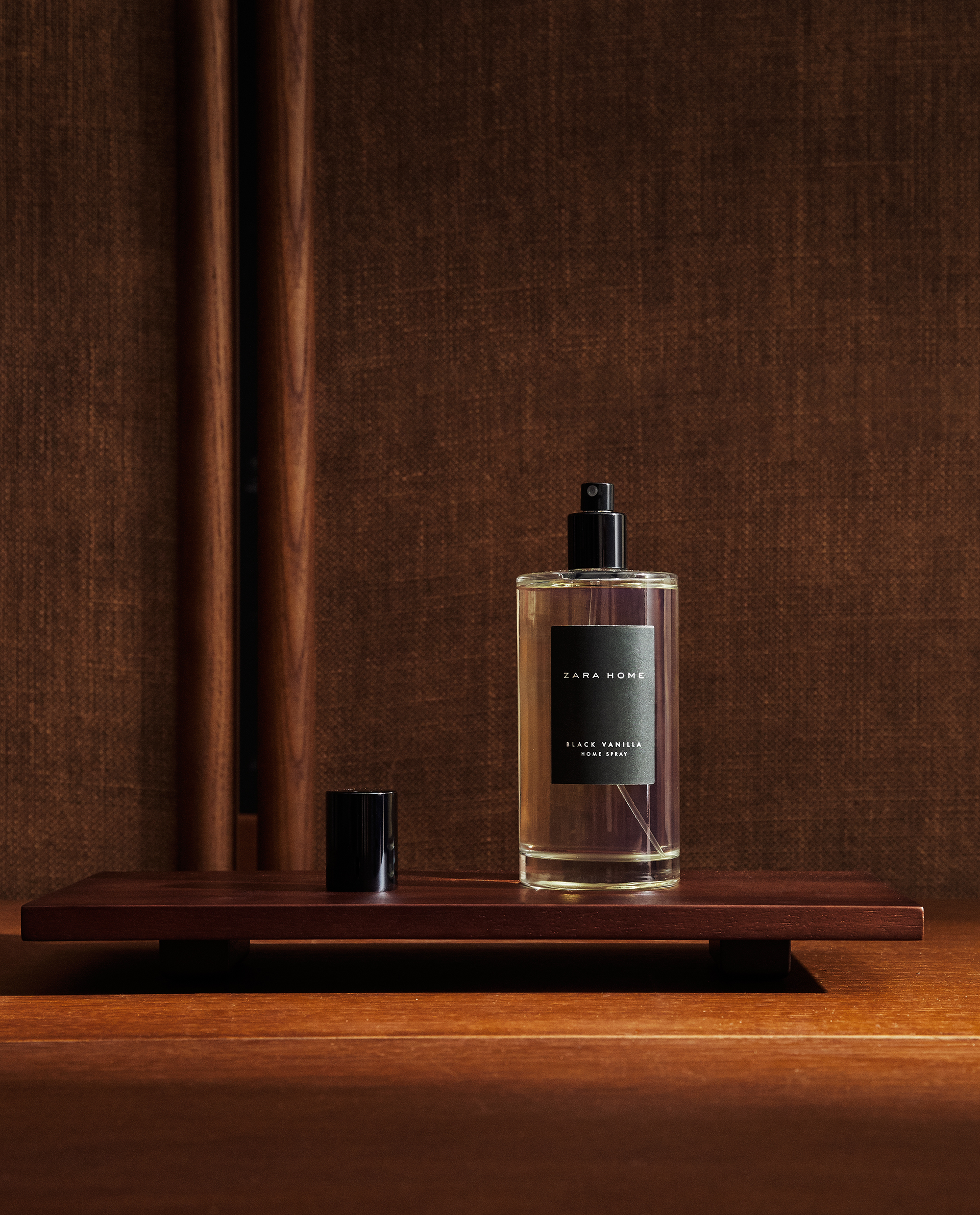 zara home black vanilla linen spray