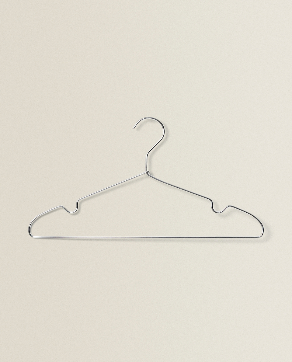 Appendiabiti Metallico Set Da 5 Grucce Accessori Abbigliamento Calzature Zara Home Italia
