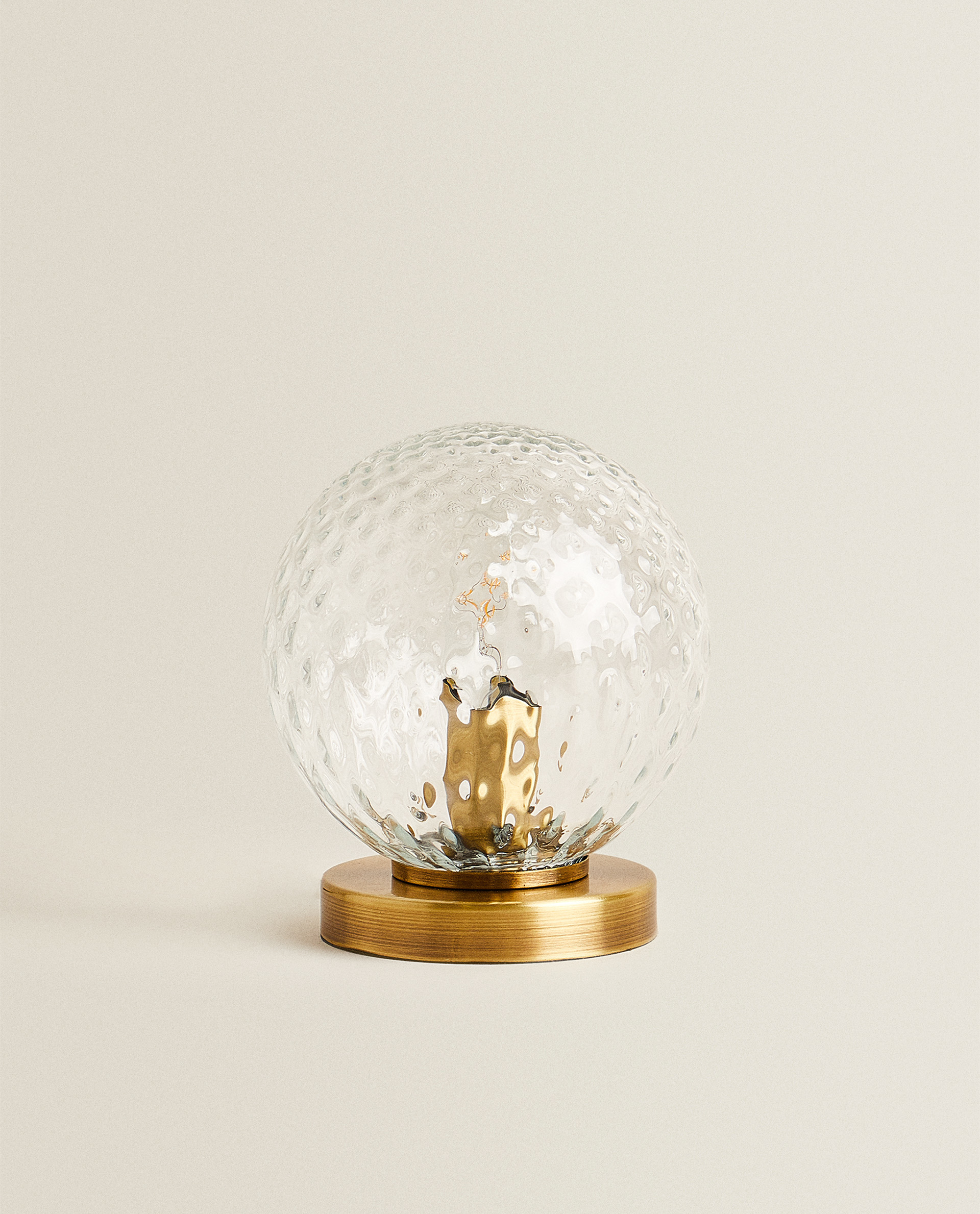 Crystal Ball Lamp Lighting Living Room Zara Home Uae Abu Dhabi Al Ain Ras Al Khaimah