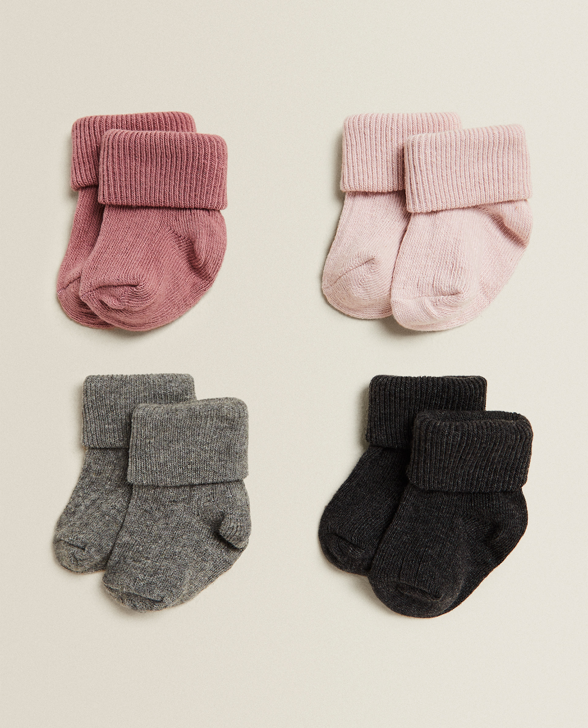 Chaussettes Bebe Lot De 4 Zara Home France