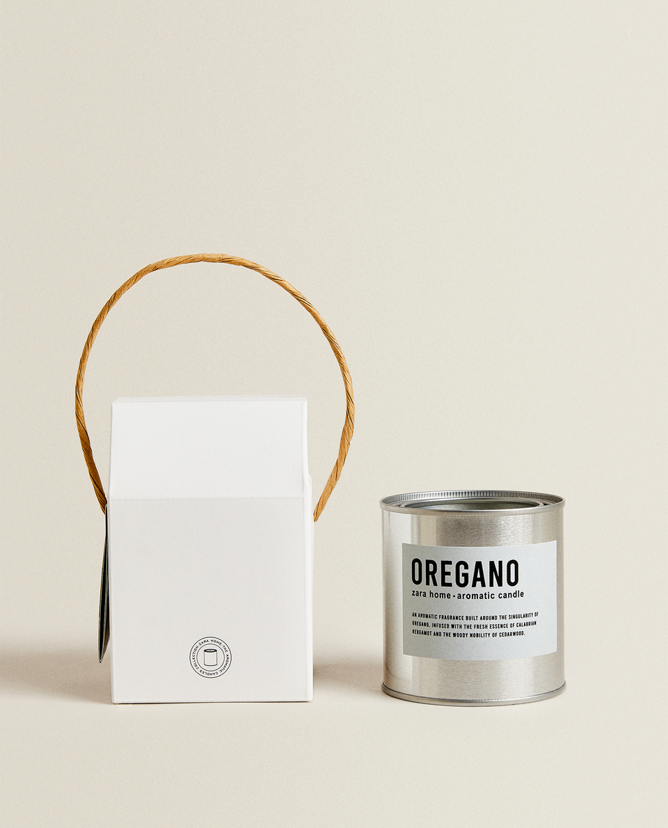 250 G Oregano Scented Candle Woody Scents Fragrances Zara Home Latvia 250 G Oregano Scented Candle Woody Scents Fragrances Zara Home Latvia
