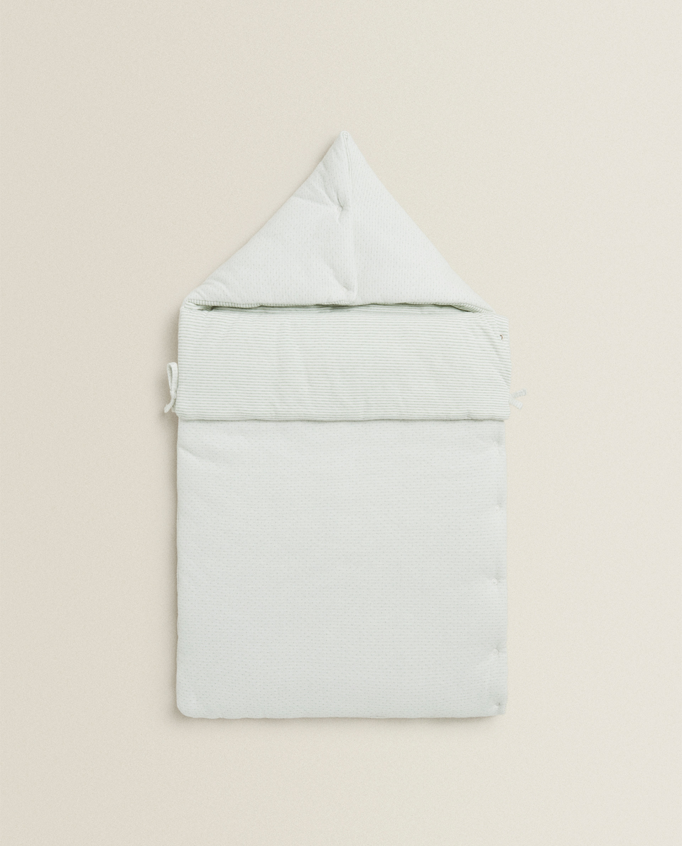 Saco Porta Bebe Algodao Zara Home Brasil