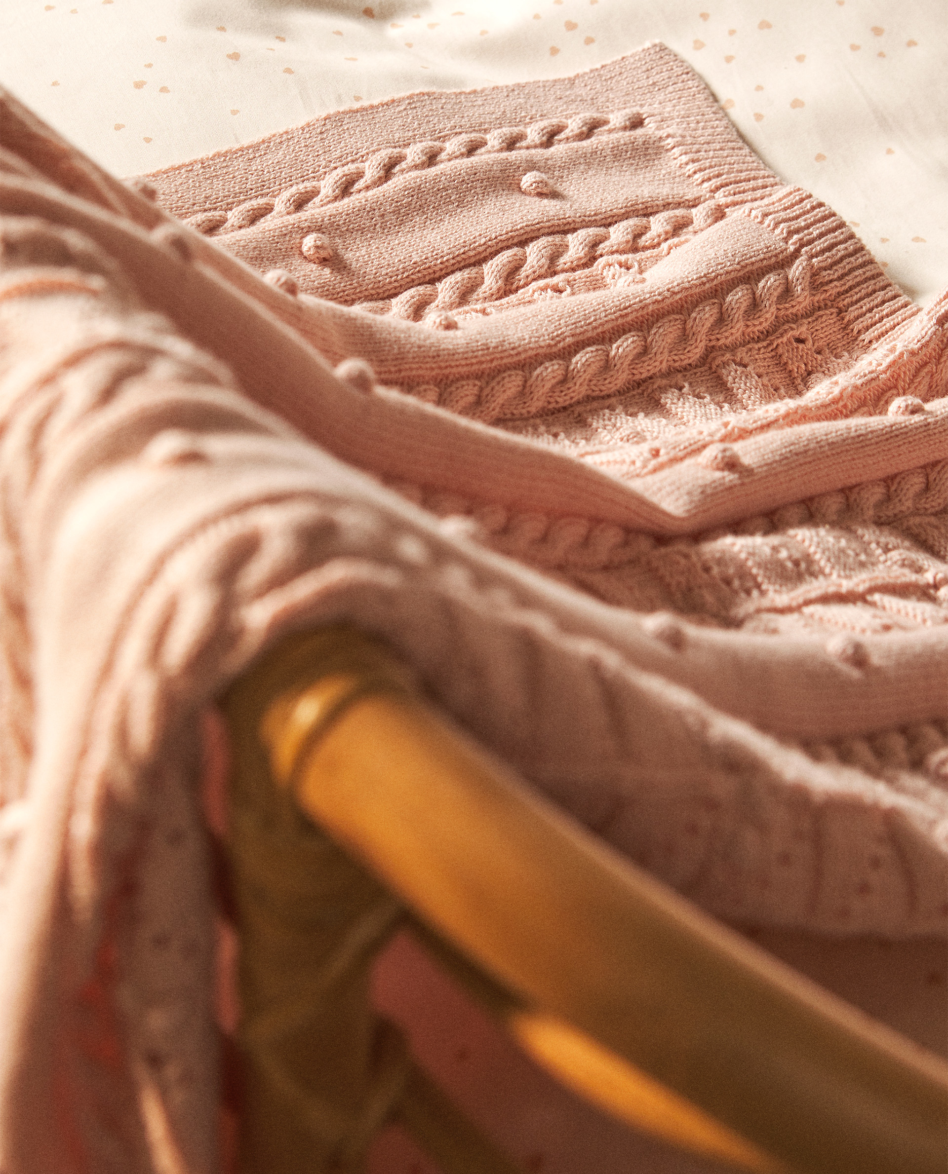 Cable Knit Blanket New In Kids Zara Home United States Of America