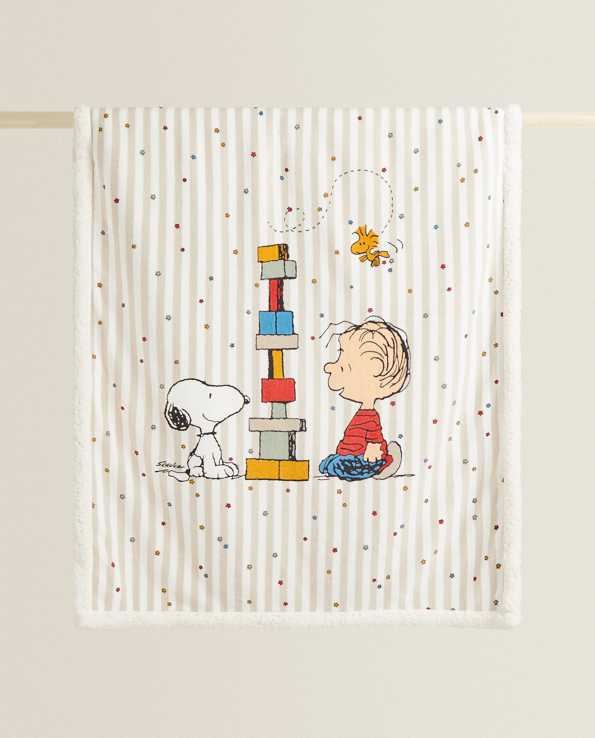 Decke Aus Lammfellimitat Mit Snoopy Zara Home Deutschland