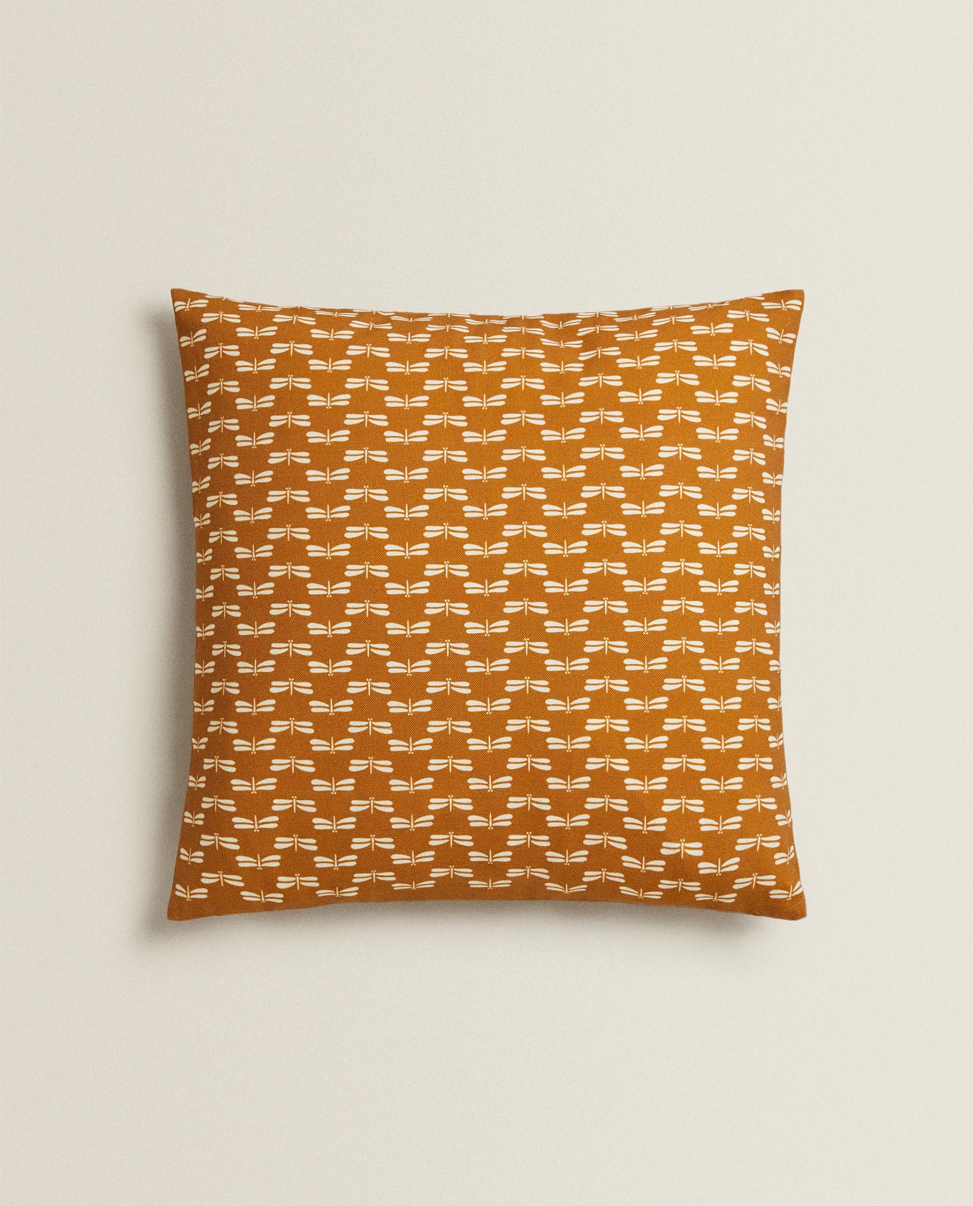 dragonfly throw pillow