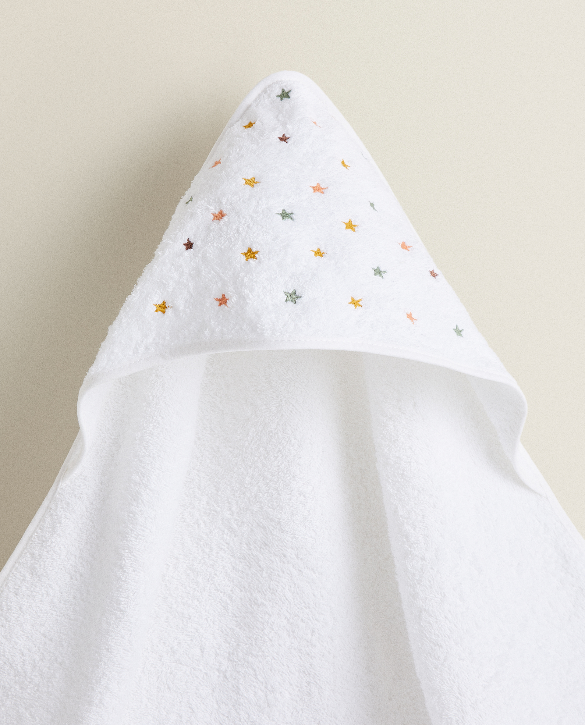 cotton baby towel with hood