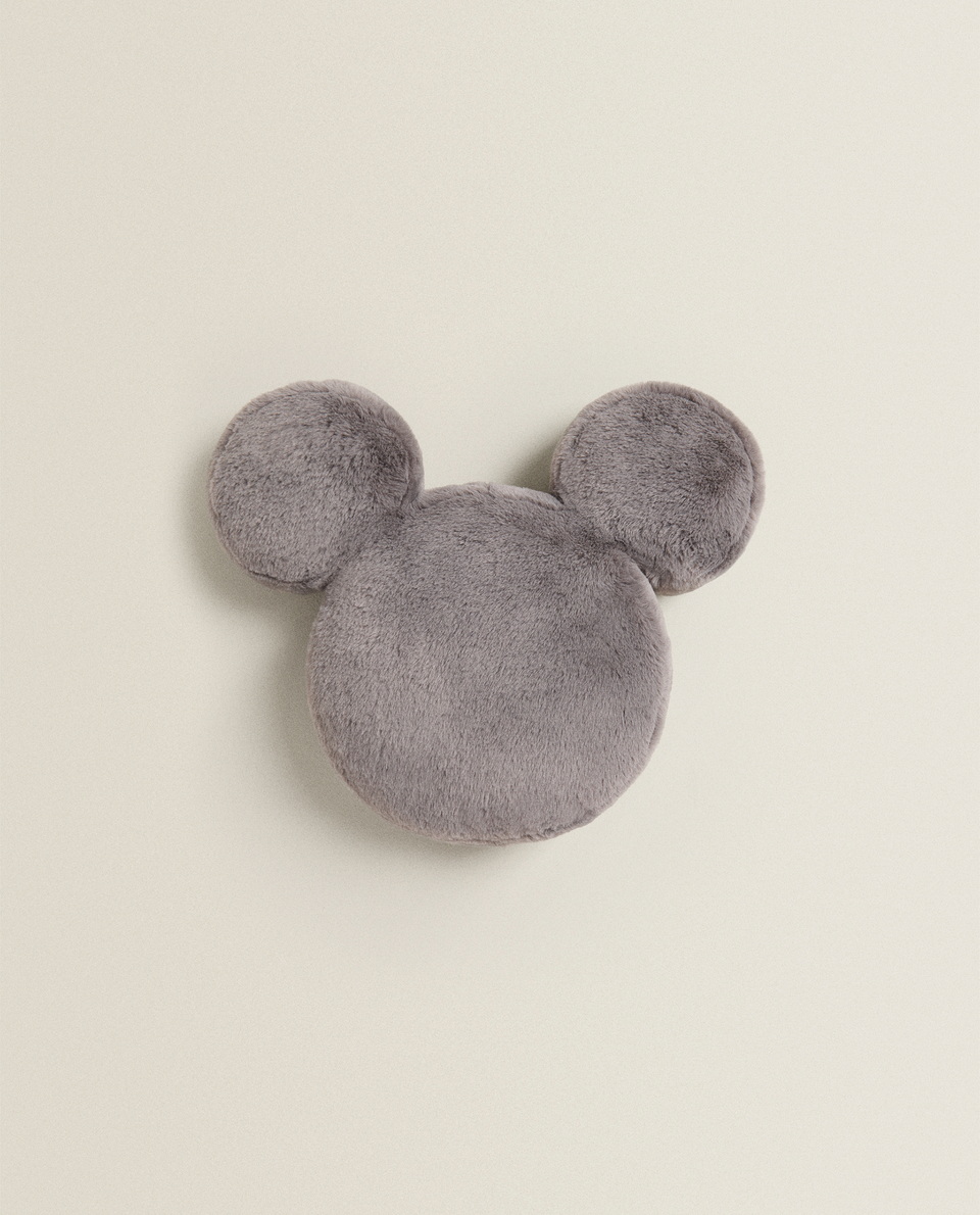 fuzzy mickey cushion