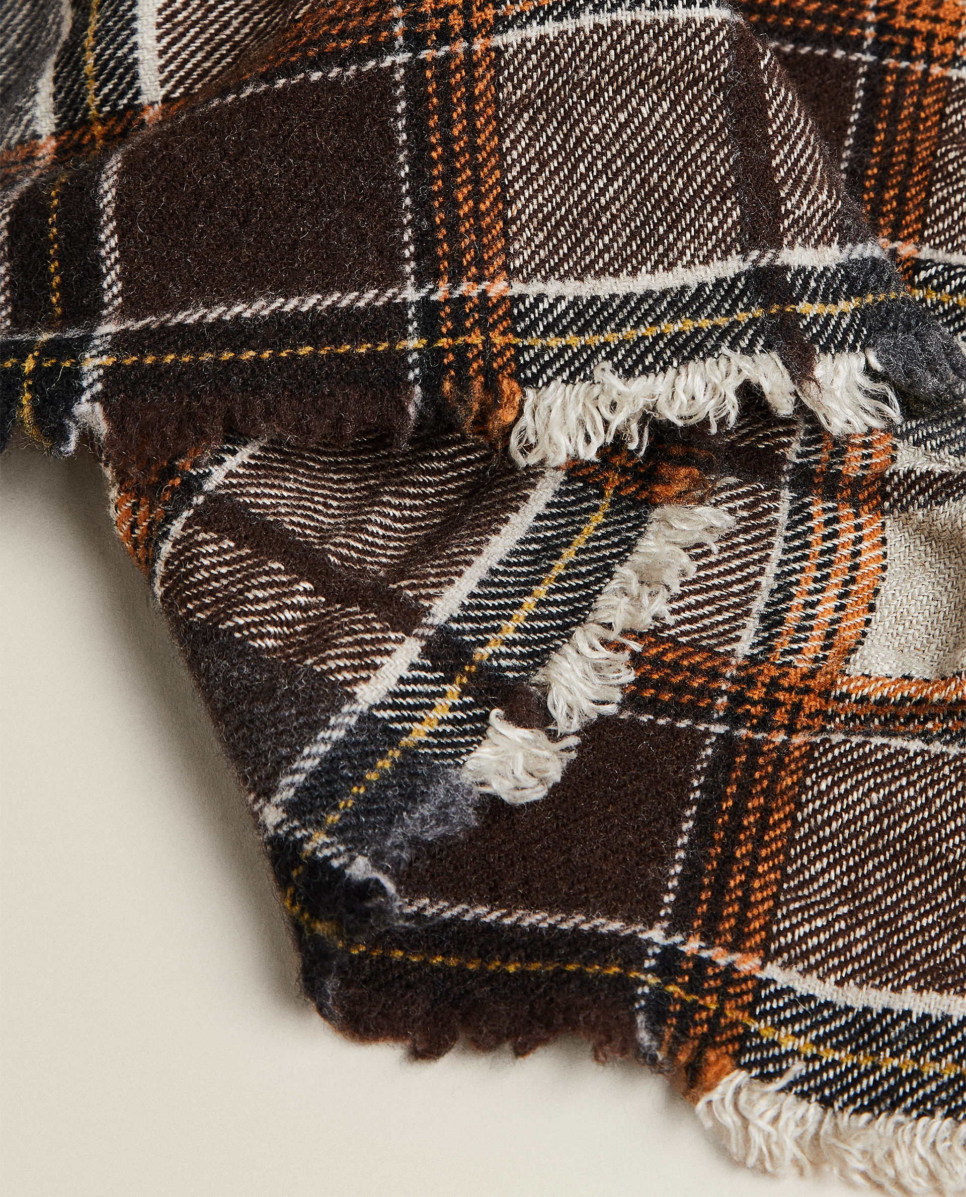 Coperta A Quadri Di Lana E Lino Plaid Camera Zara Home Italia