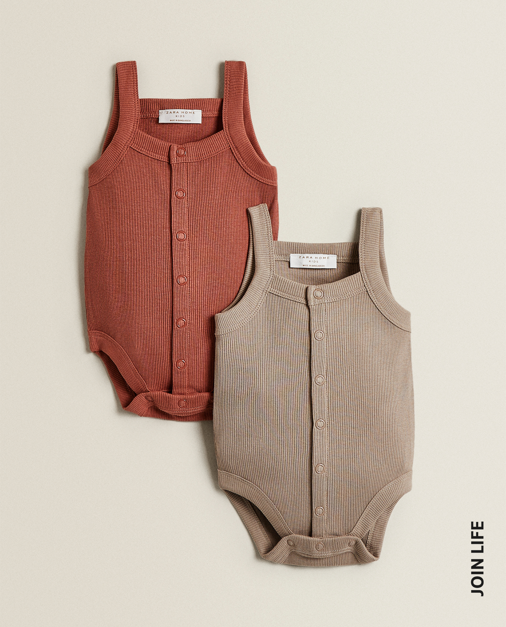 彩色羅紋連體衣 2件裝 0 12個月新生兒 服裝和鞋類 Kids 系列 Zara Home Hong Kong Sar 香港特別行政區 彩色羅紋連體衣 2件裝 0 12個月新生兒 服裝和鞋類 Kids 系列 Zara Home Hong Kong Sar 香港特別行政區