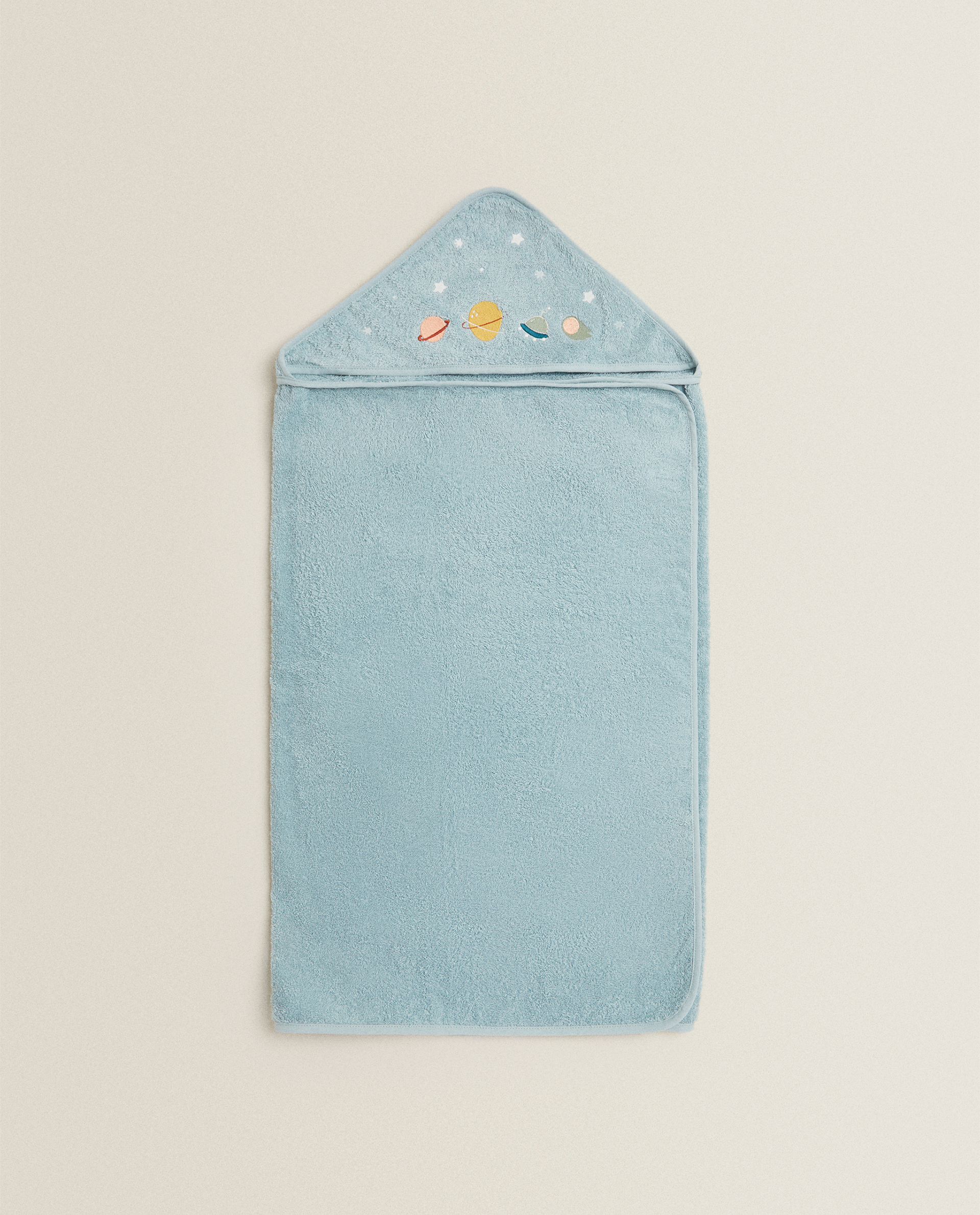 Asciugamano Con Cappuccio E Pianeti E Stelle Che Brillano Al Buio Accappatoi E Mantelle Bagno Bambini Zara Home Italia