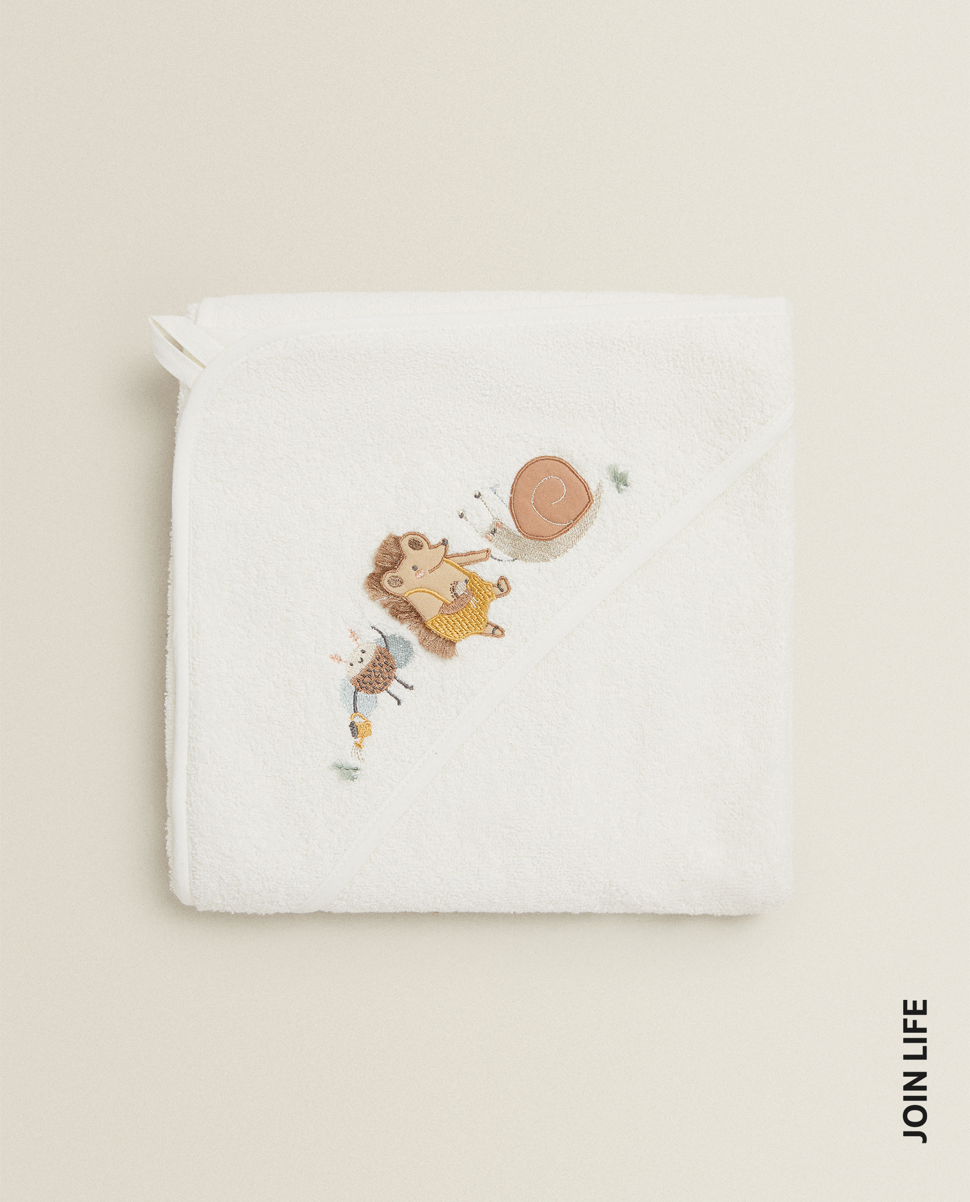 Cape De Bain Bebe Broderie Animaux Capes Bebe Salle De Bain Enfants Zara Home Tunisie Tunisia