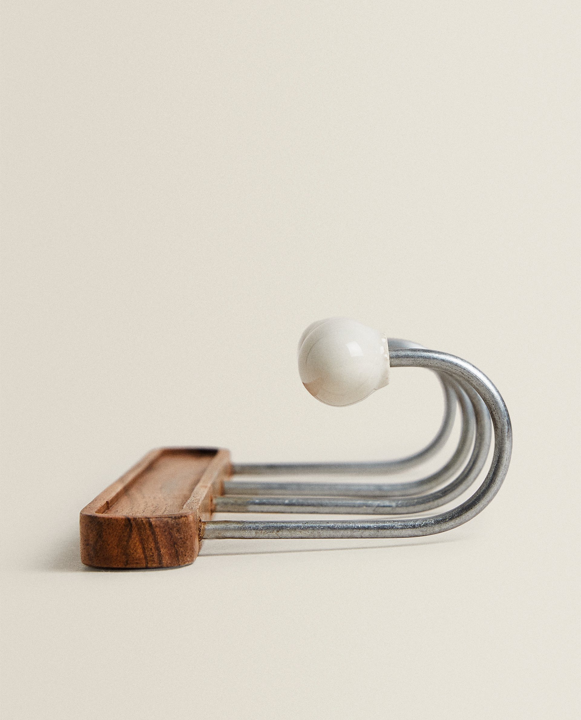 wood and metal coat hooks