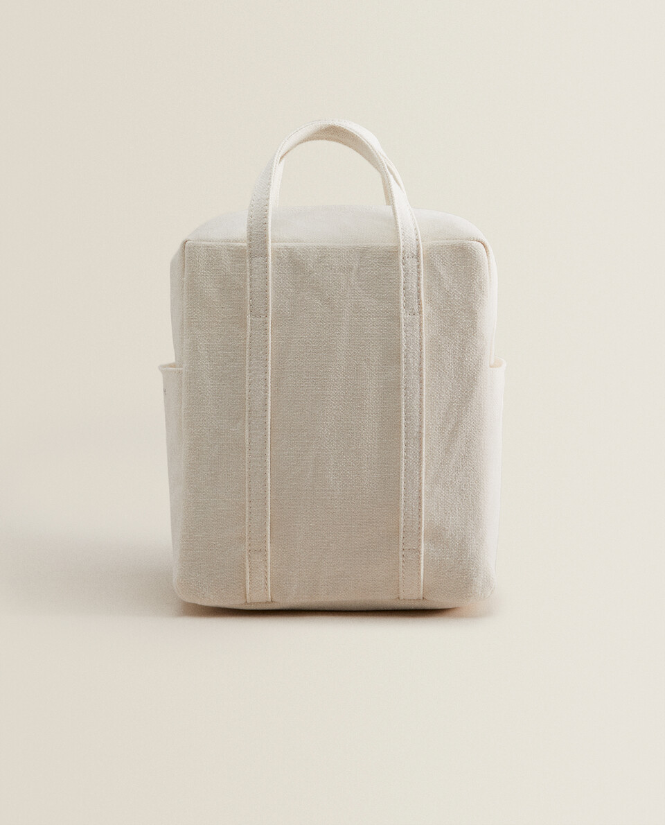 Linen lunch bag
