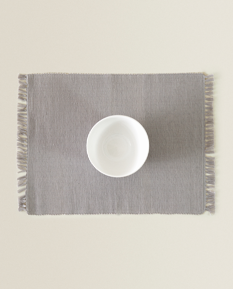 FRINGED PLACEMAT (PACK OF 2)