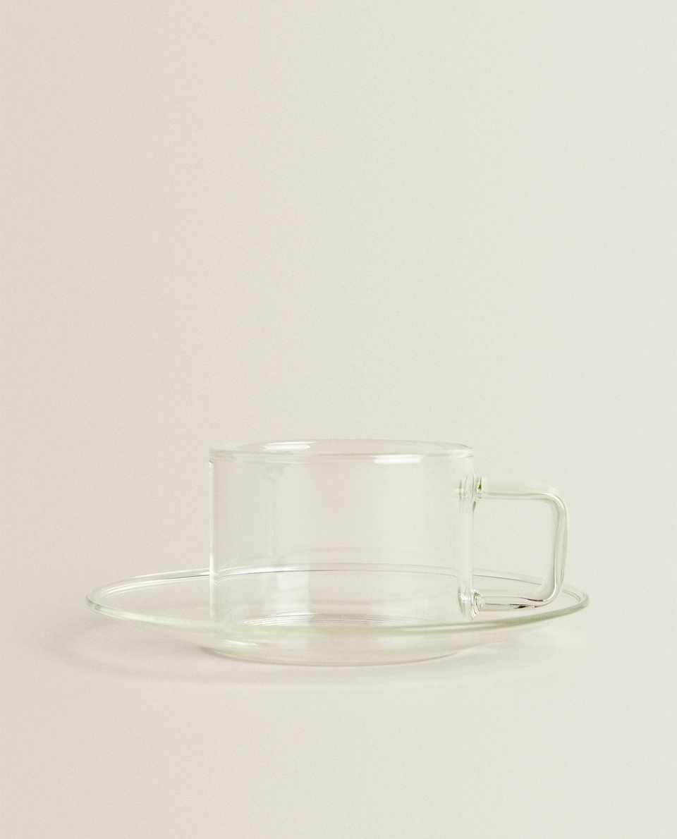 zara home glass mug