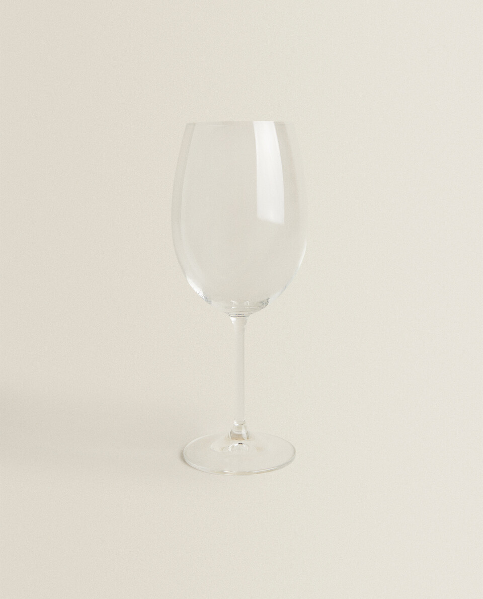 CRYSTALLINE BORDEAUX WINE GLASS