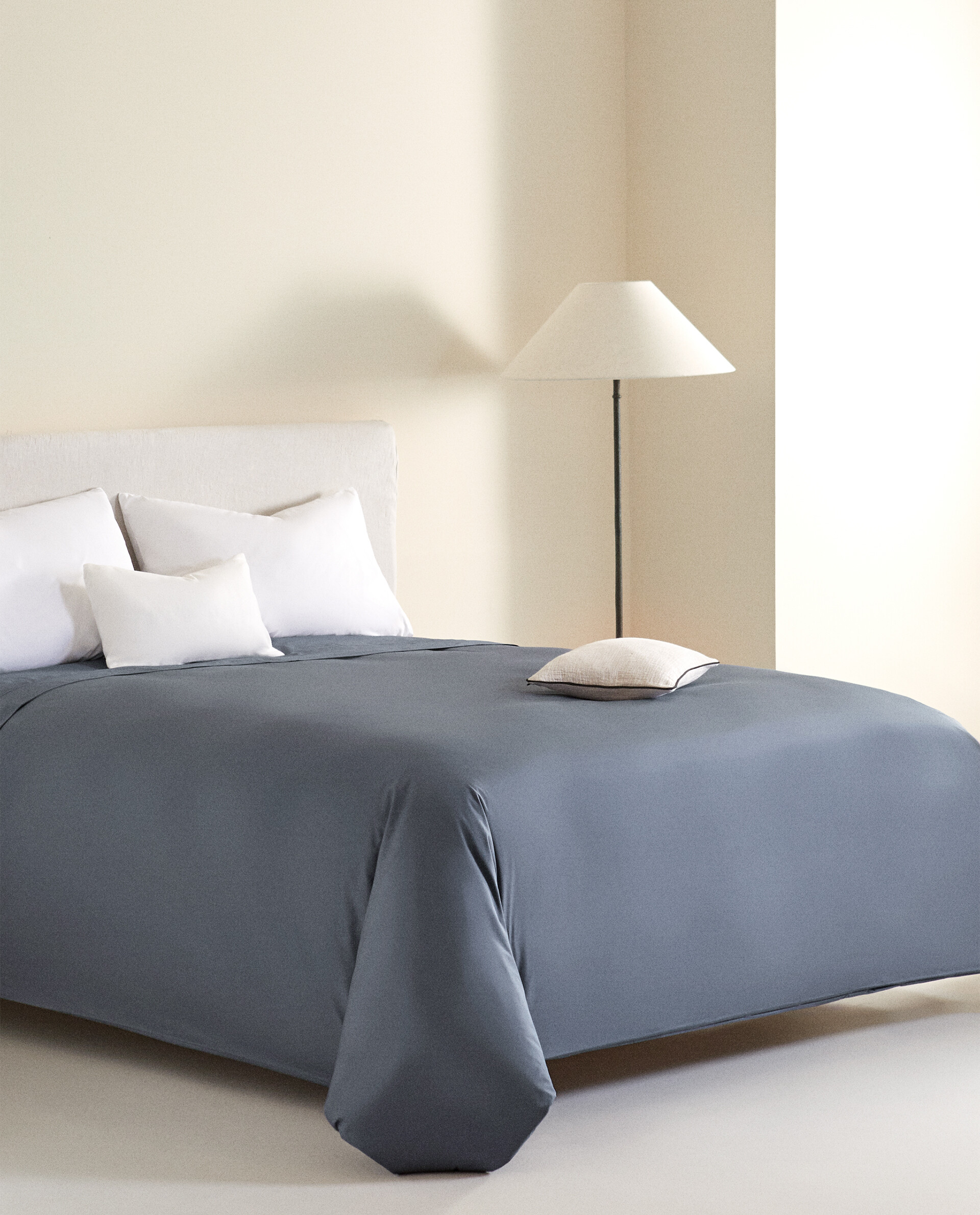 cotton percale duvet cover