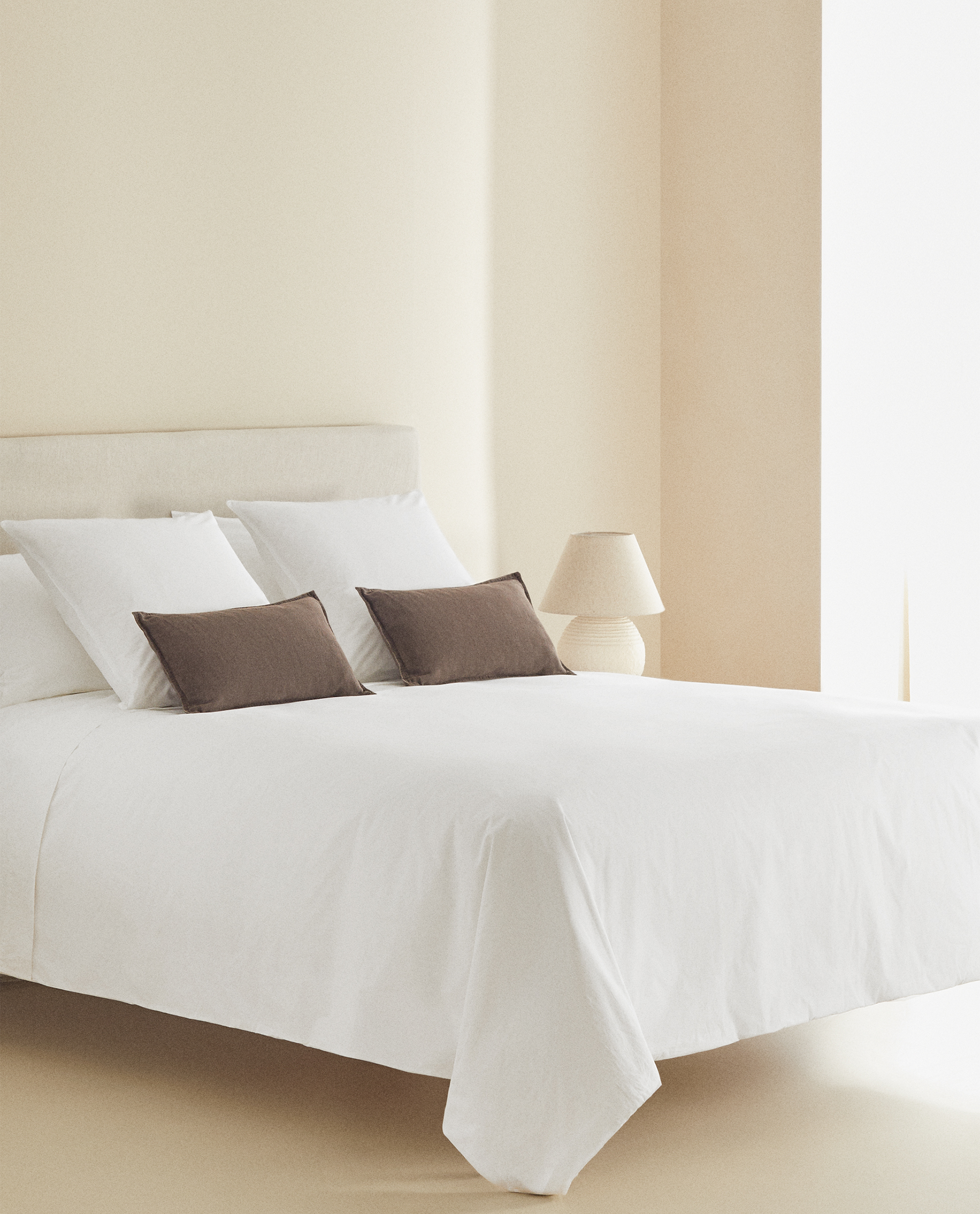 300 THREAD COUNT) PERCALE FITTED SHEET 