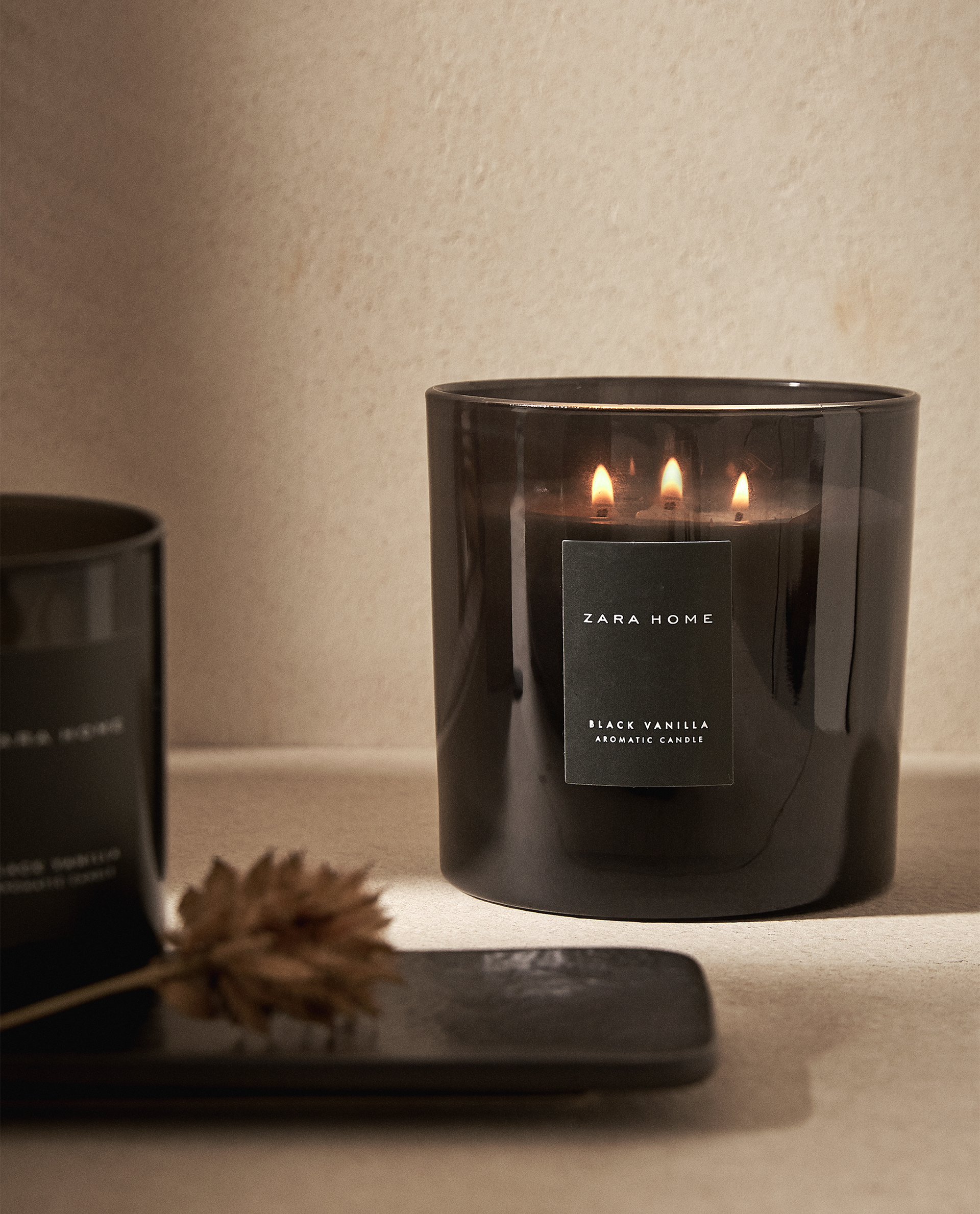 zara black vanilla candle