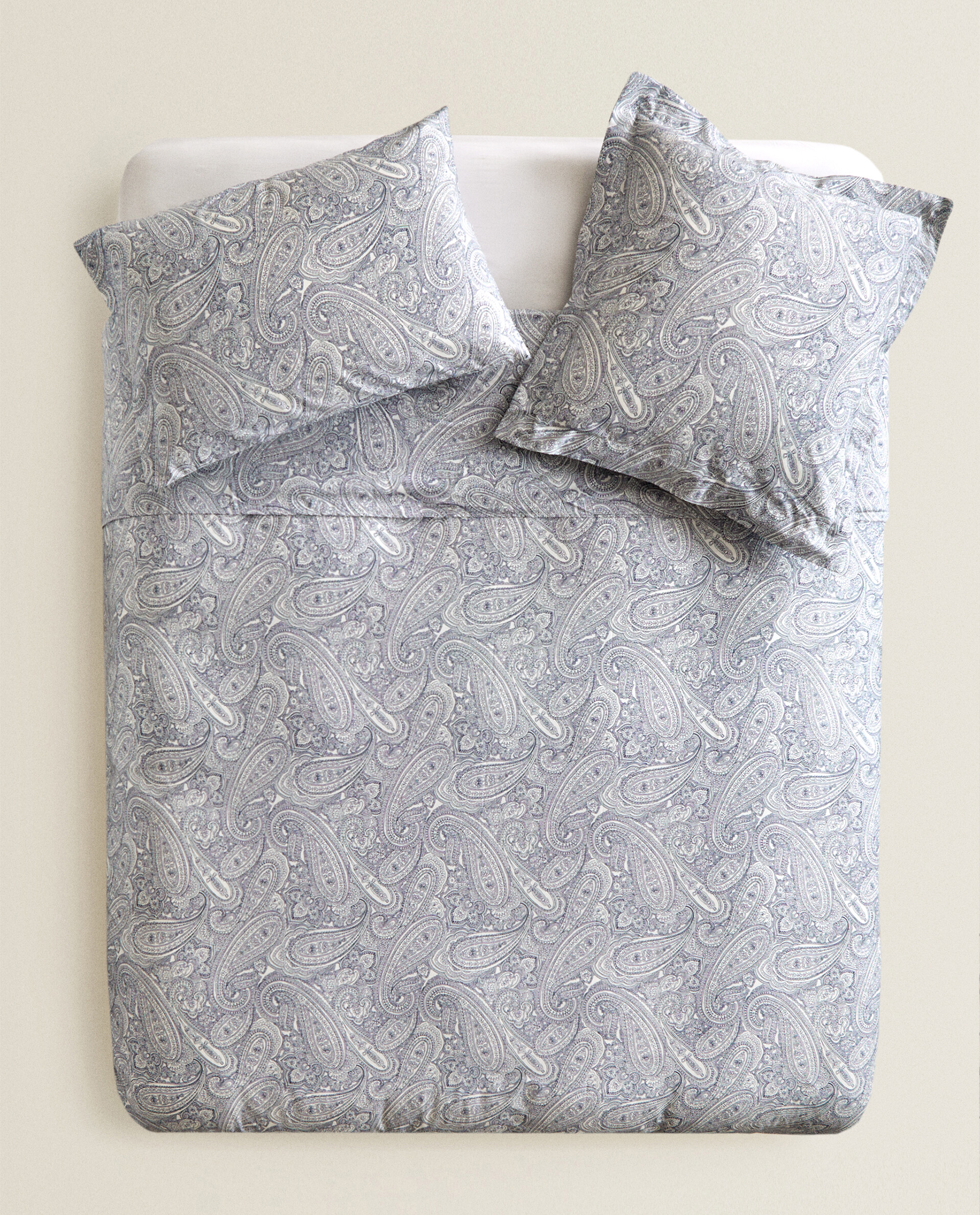 zara paisley duvet cover