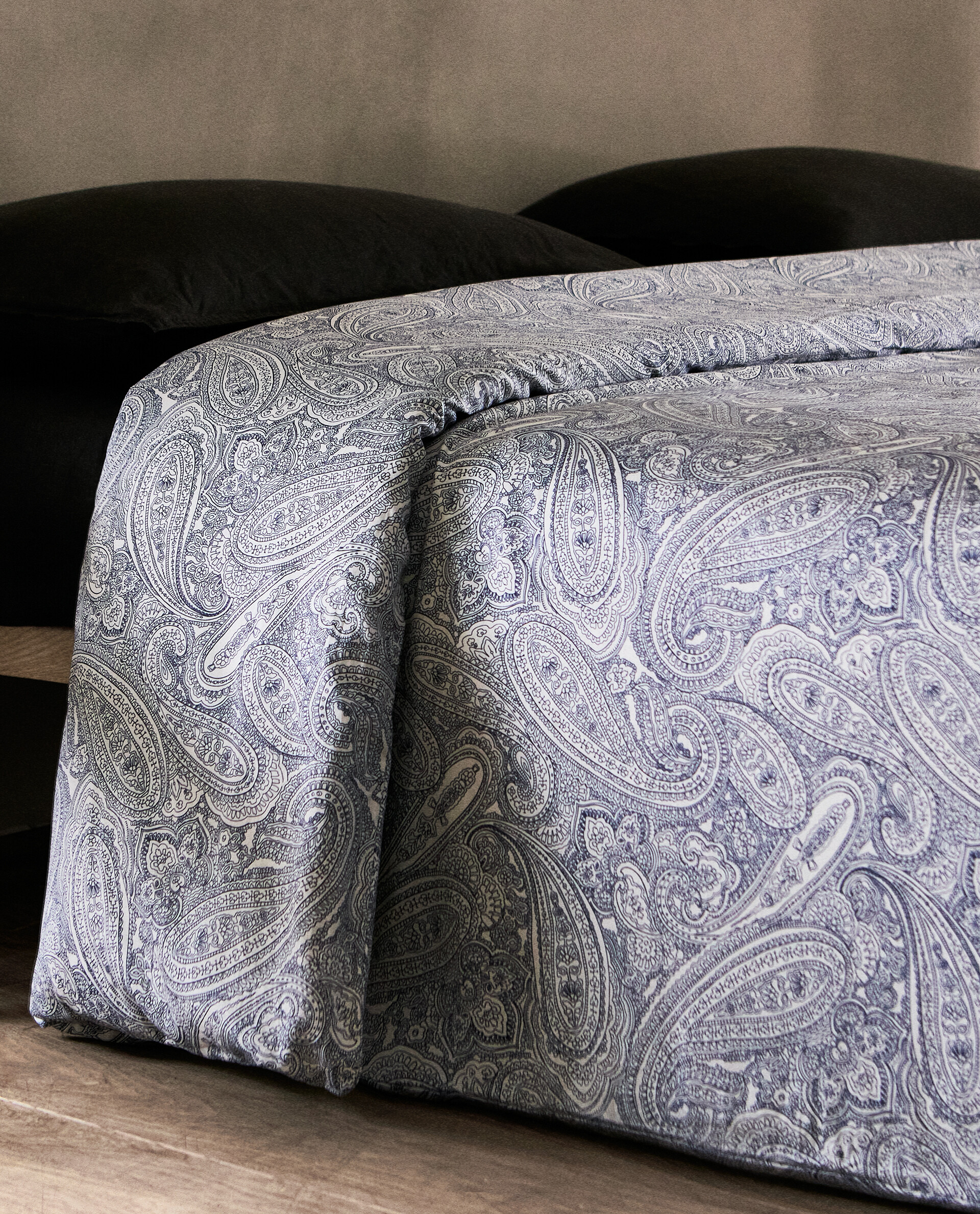 paisley print duvet cover