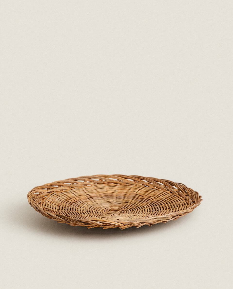 WOVEN SERVICE PLATE