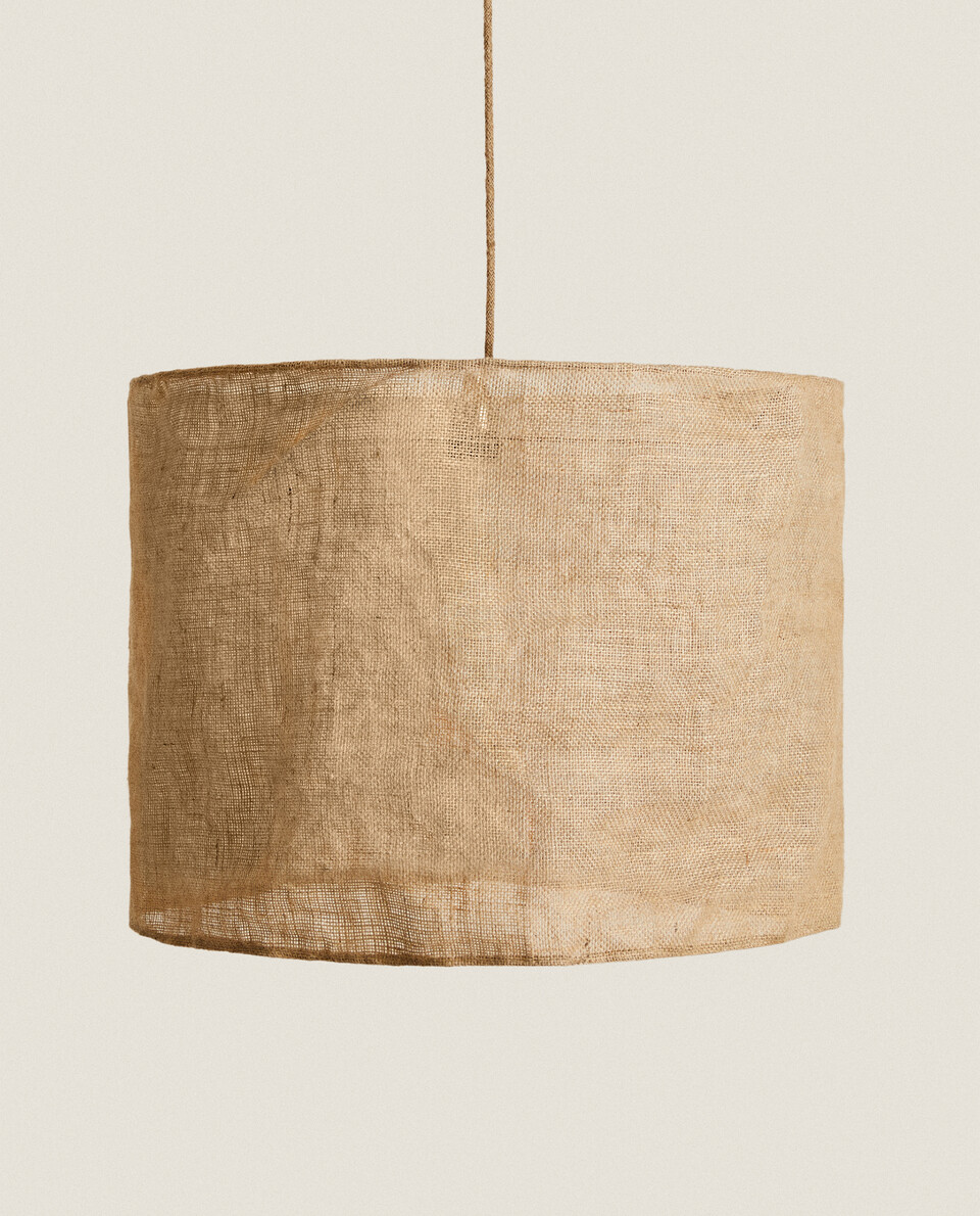 zara home lamp shades