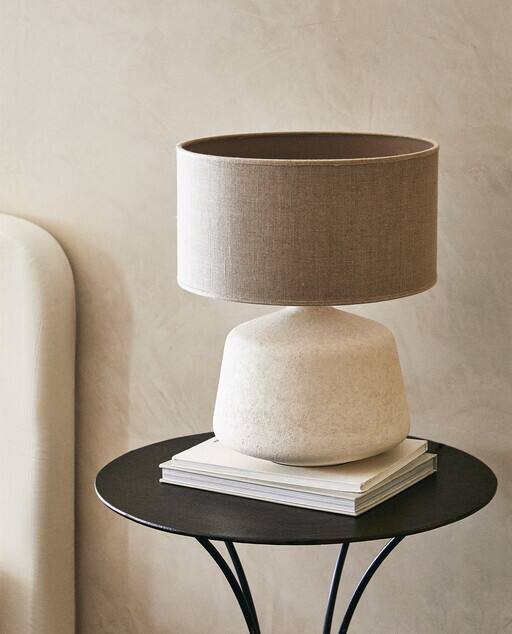 Ceramic Lamp Lighting Living Room, Mimosa Ceramic Table Lamp