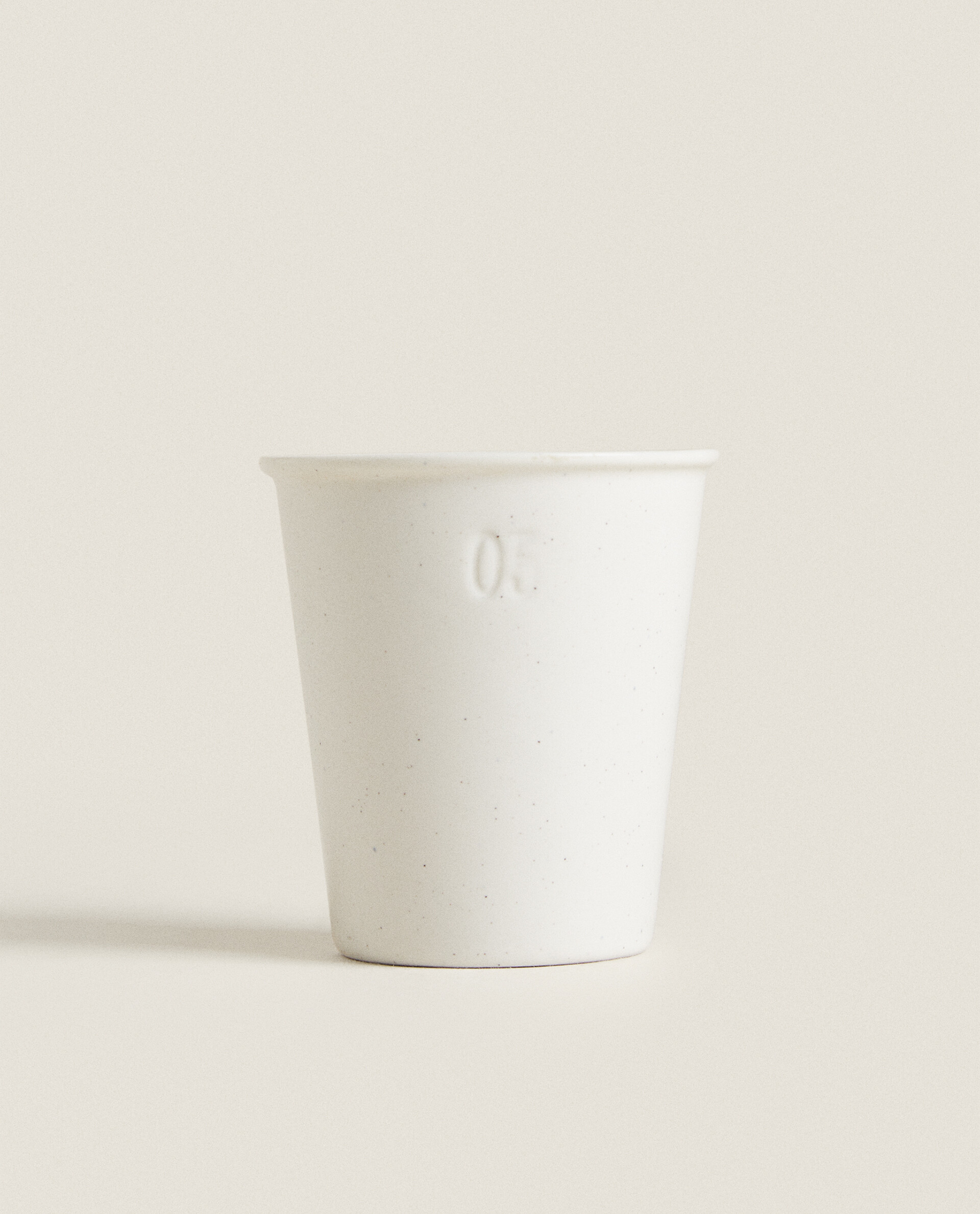 porcelain tumbler with lid