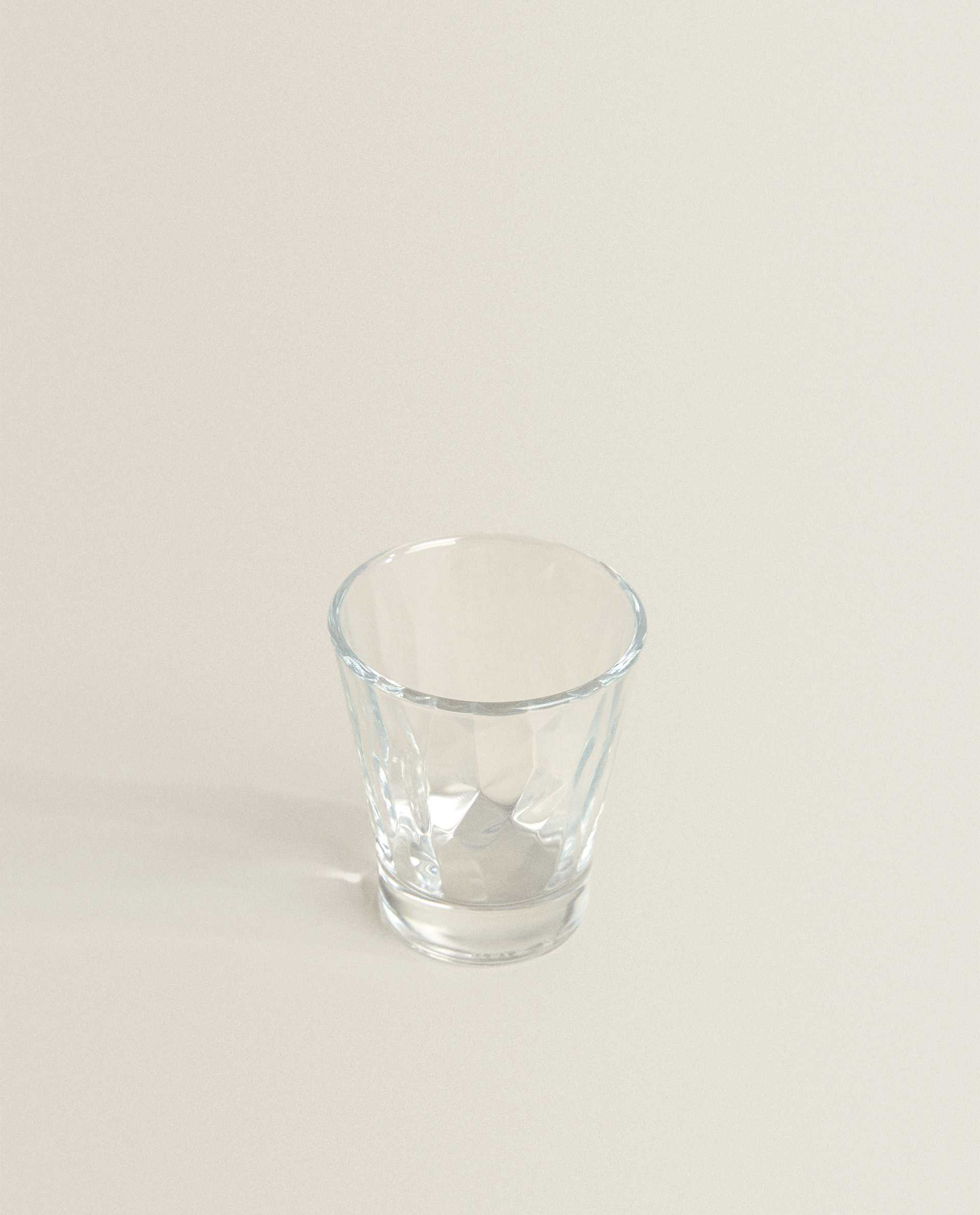 shot glass in a glass