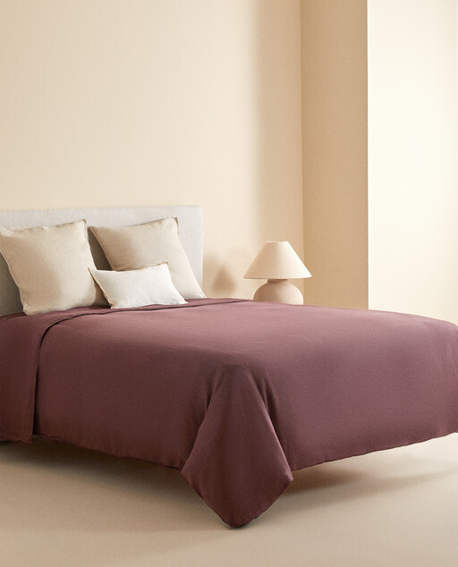 washed linen bedlinen