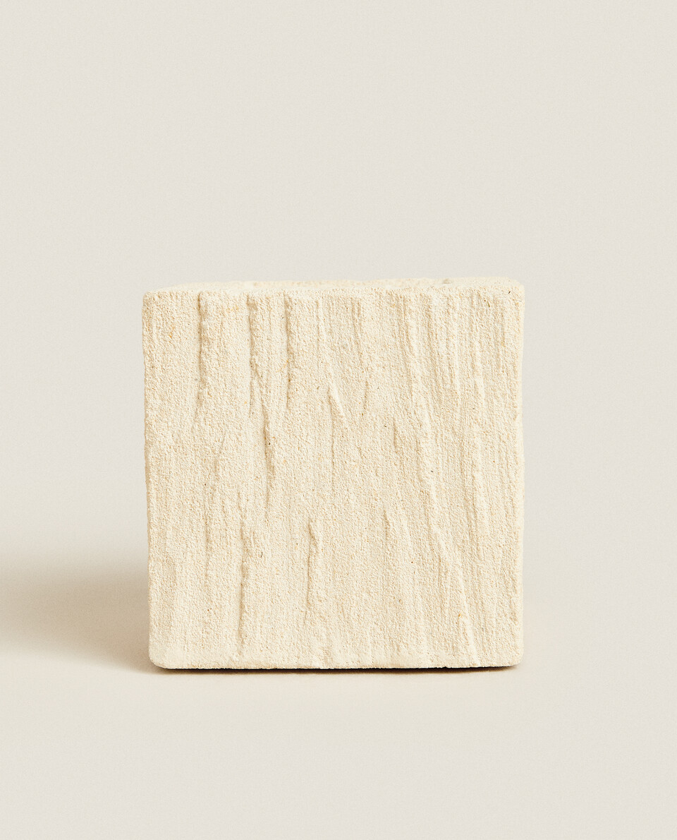 SQUARE STONE CANDLE
