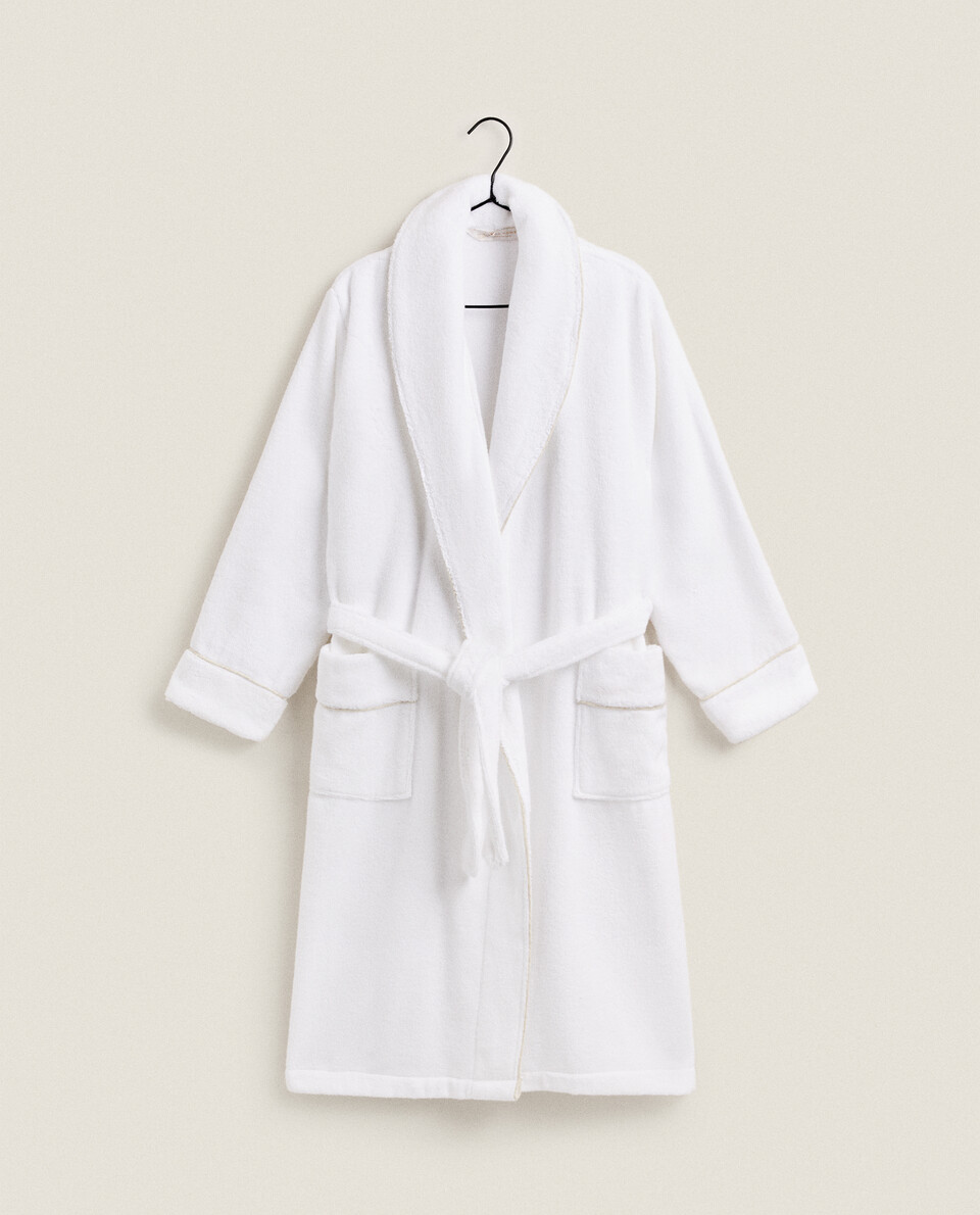 zara men dressing gown