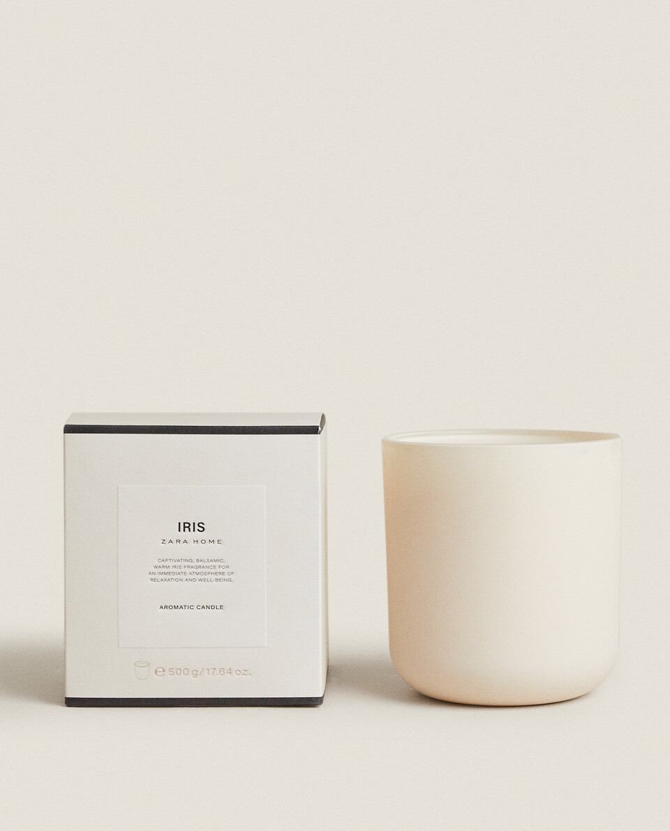 (500 G) IRIS SCENTED CANDLE
