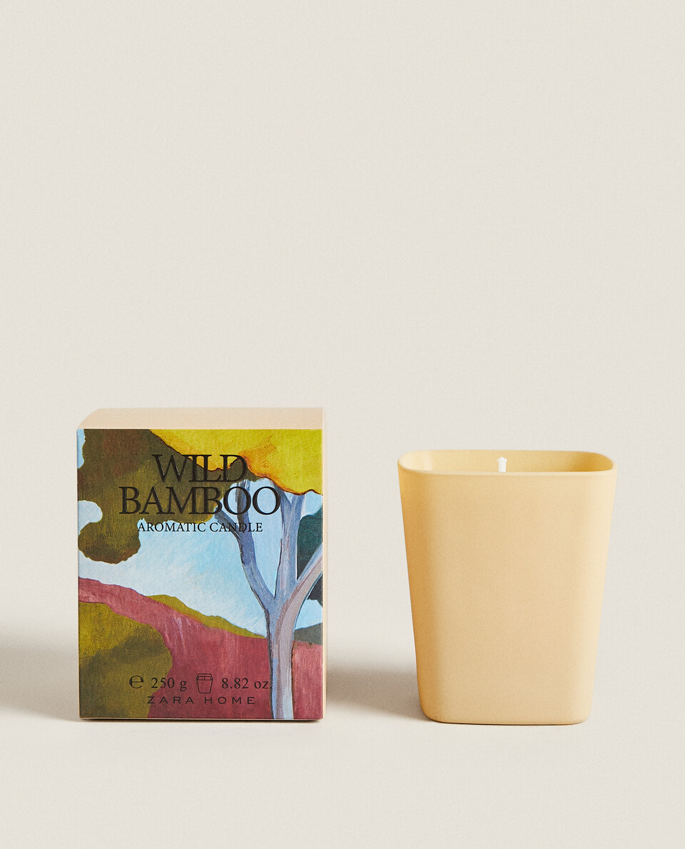 (250 G) WILD BAMBOO SCENTED CANDLE